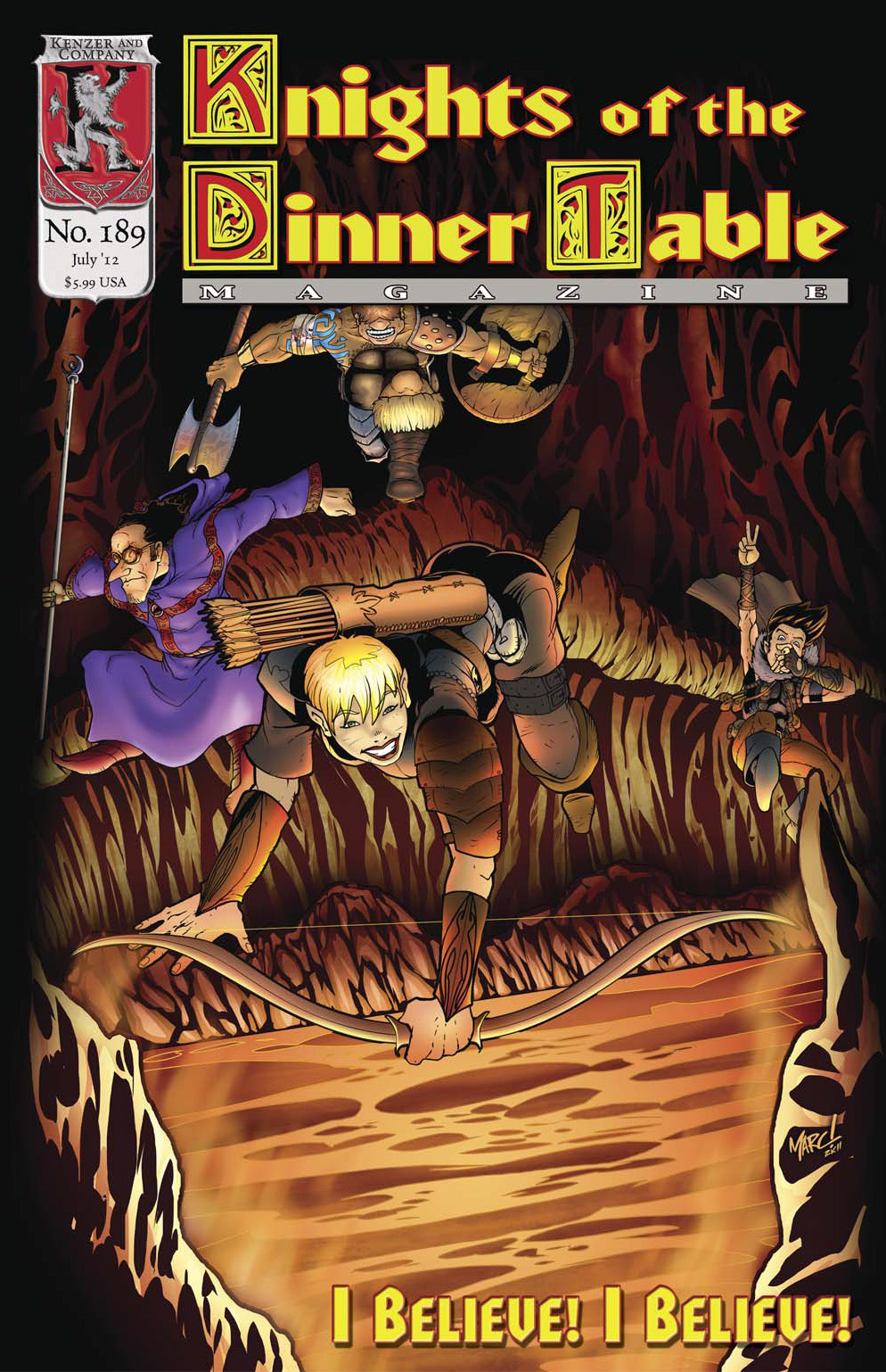 Read online Knights of the Dinner Table comic -  Issue #189 - 1