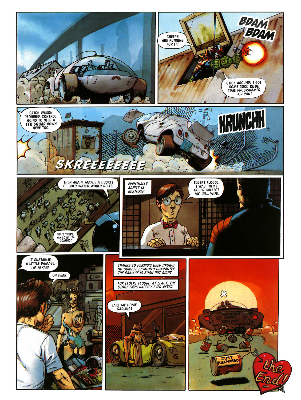 Read online Judge Dredd Megazine (Vol. 5) comic -  Issue #250 - 33
