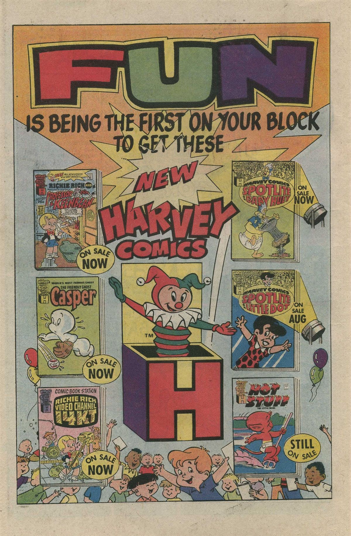 Read online Harvey Hits Comics comic -  Issue #6 - 33