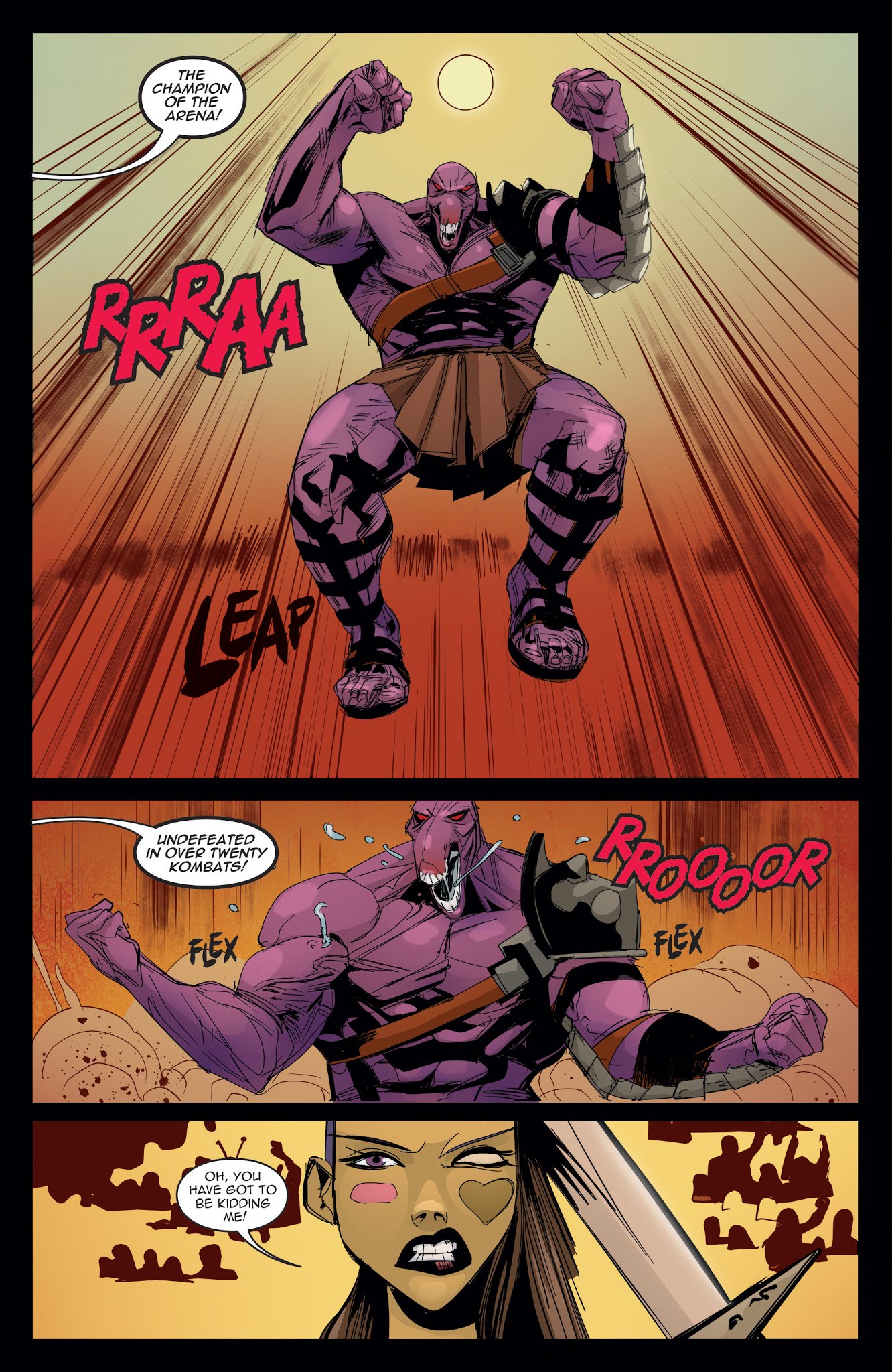 Read online Danger Doll Squad: Galactic Gladiators comic -  Issue #2 - 19