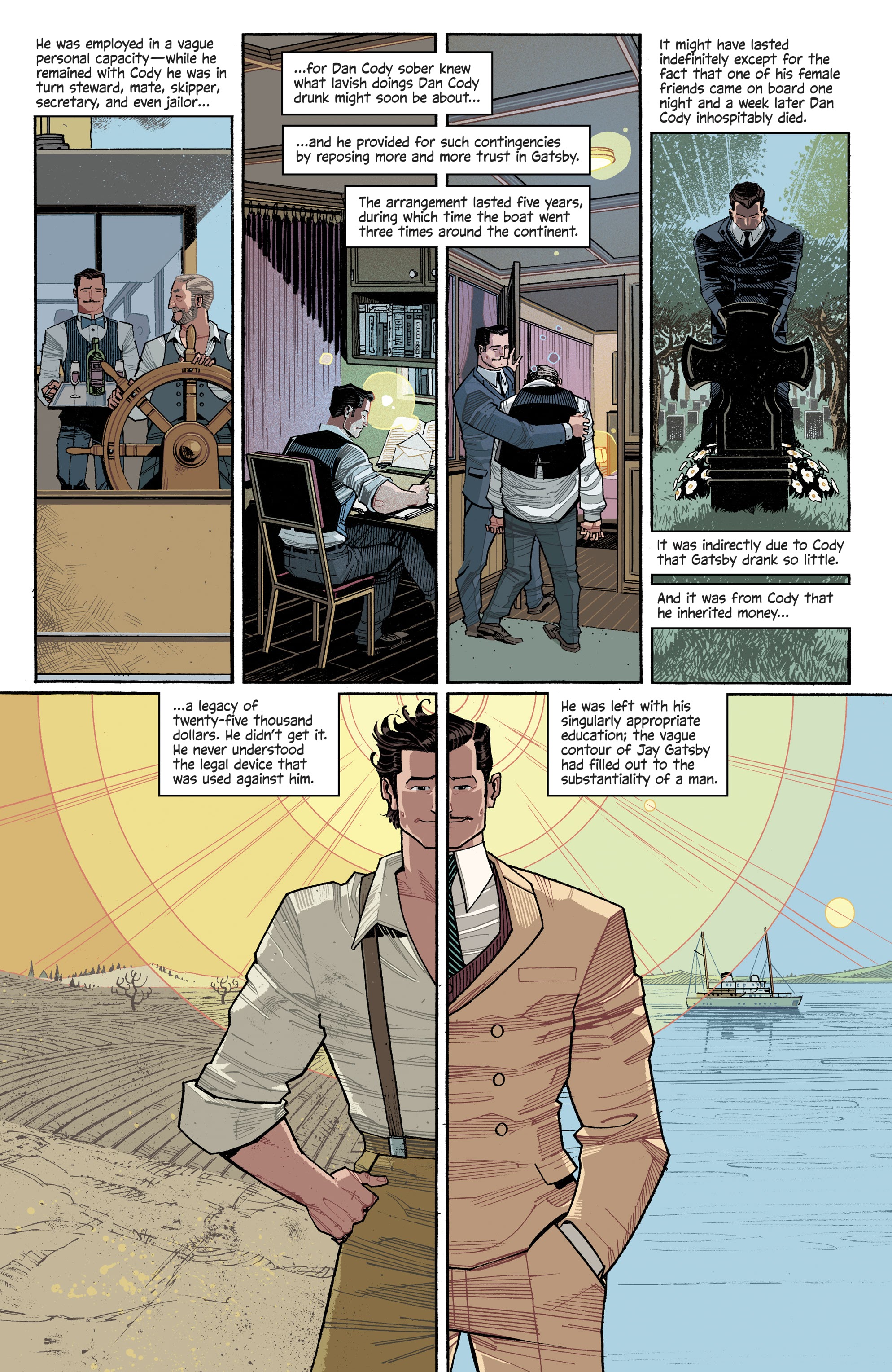 Read online The Great Gatsby comic -  Issue #4 - 16