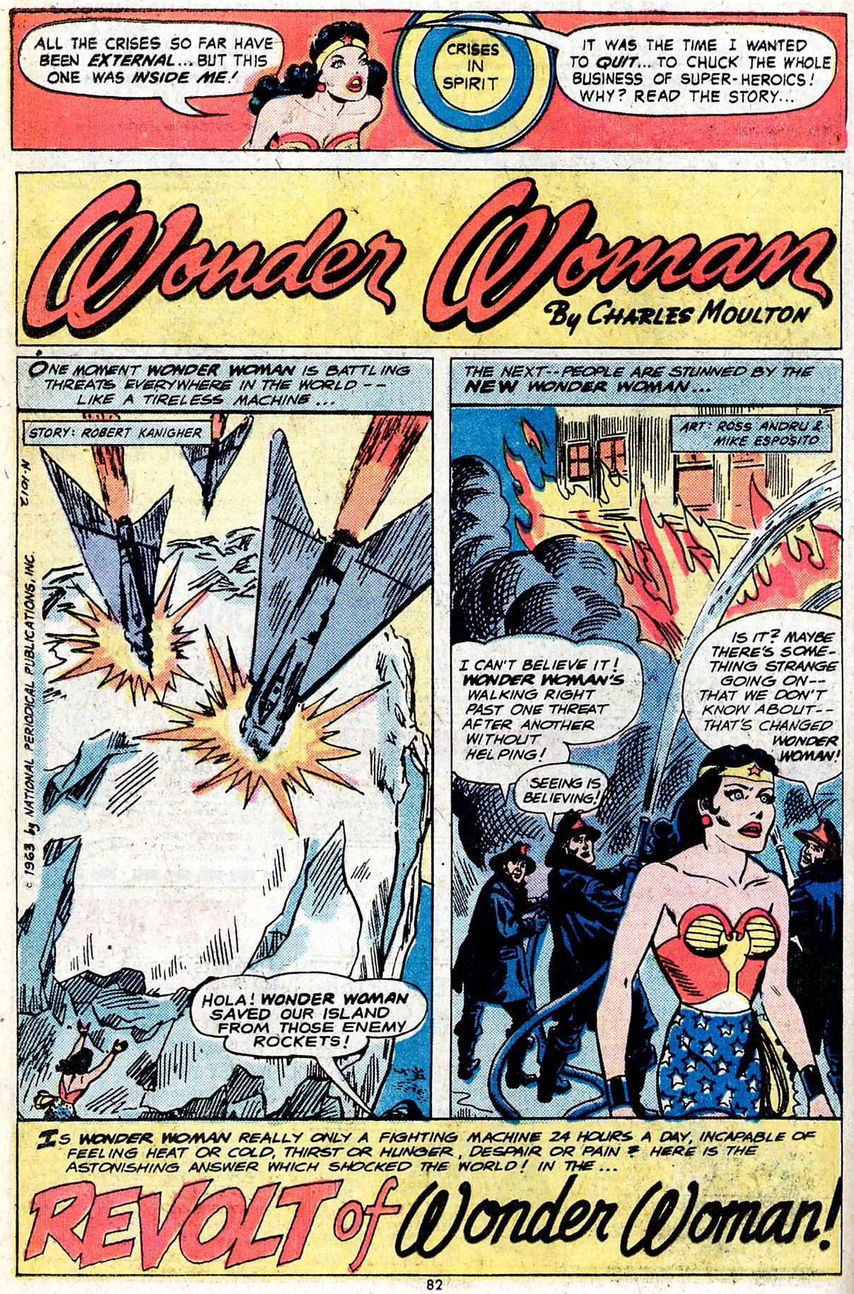 Read online Wonder Woman (1942) comic -  Issue #214 - 69