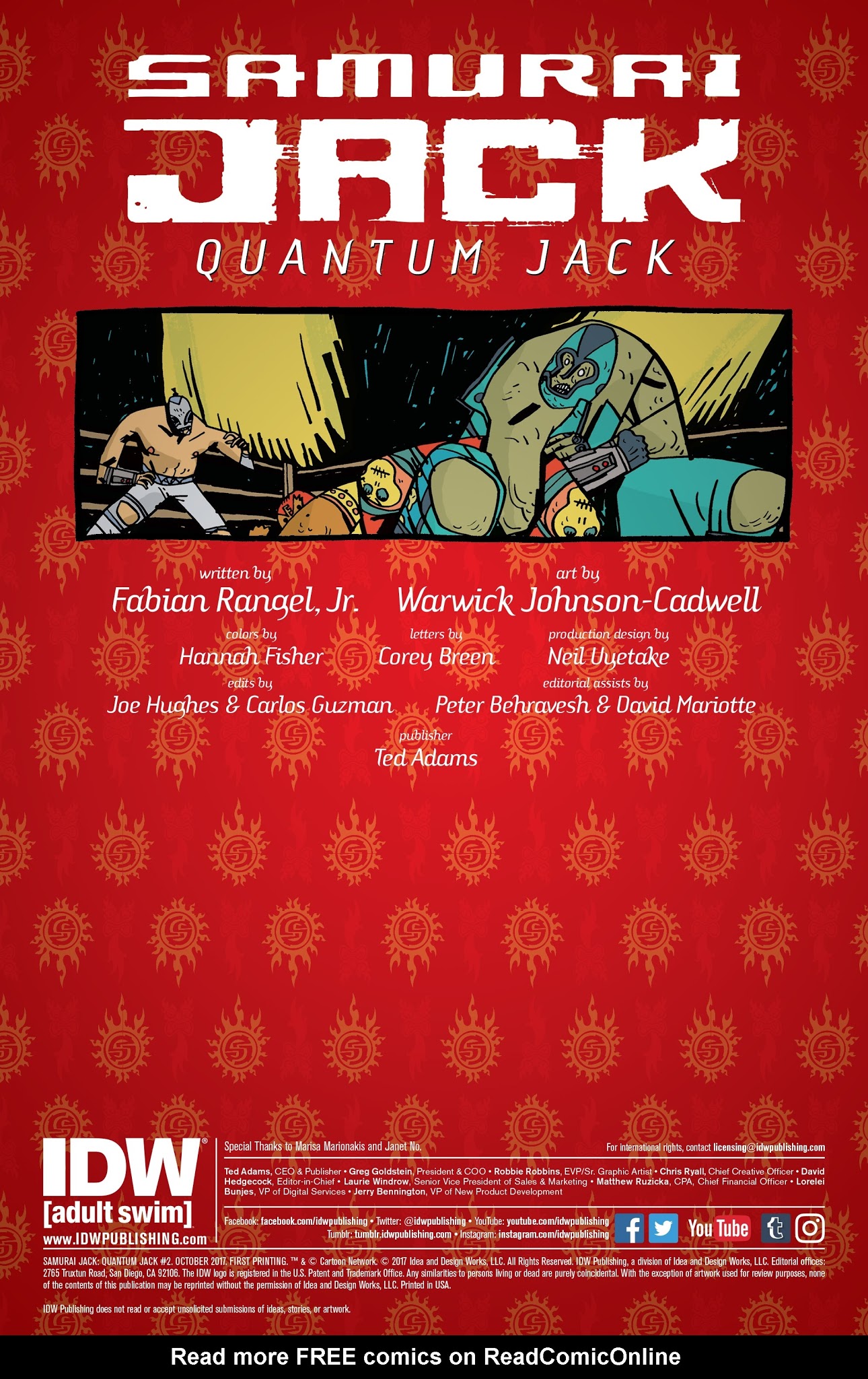 Read online Samurai Jack: Quantum Jack comic -  Issue #2 - 2
