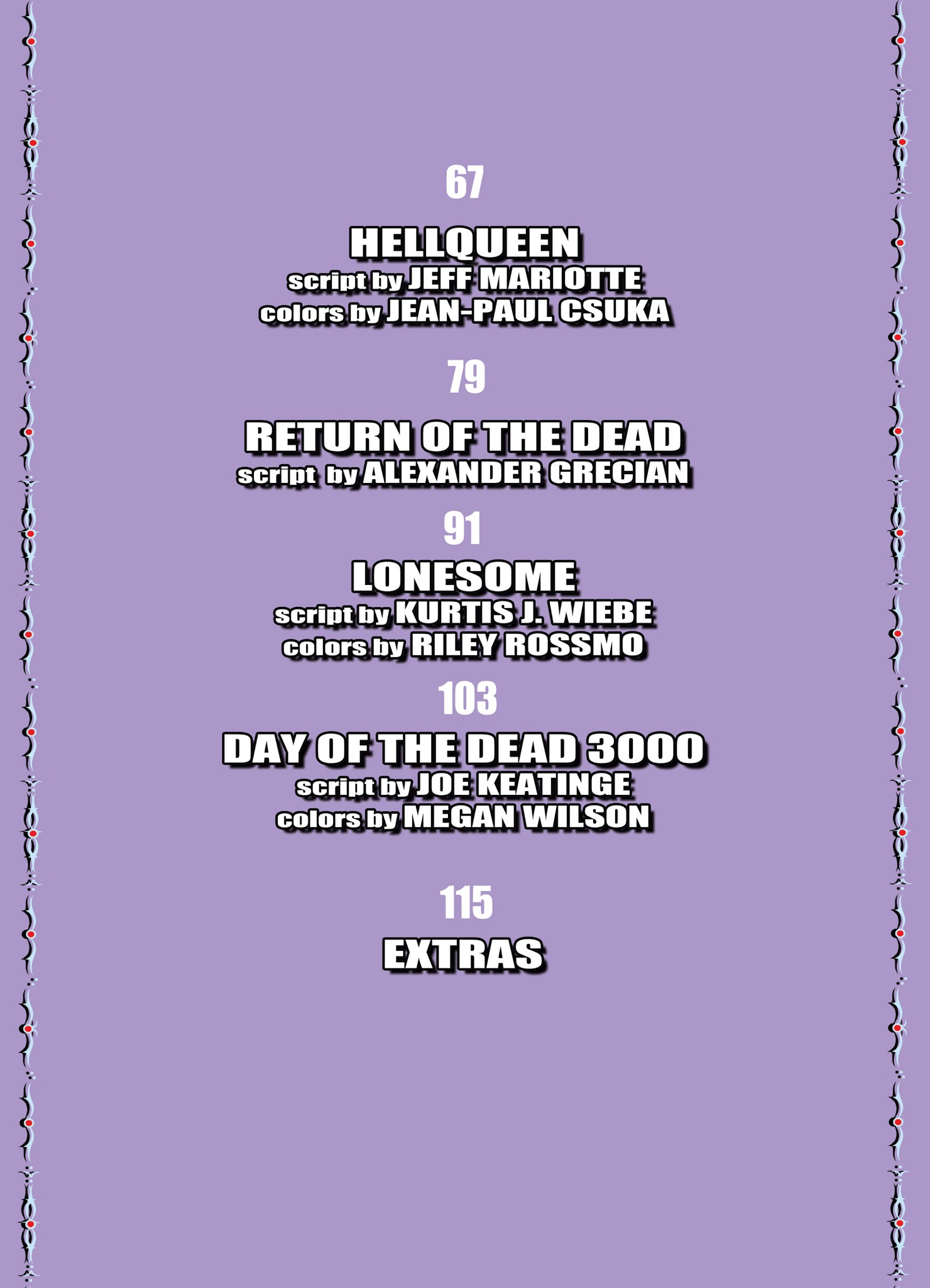 Read online Dia De Los Muertos comic -  Issue # TPB - 6