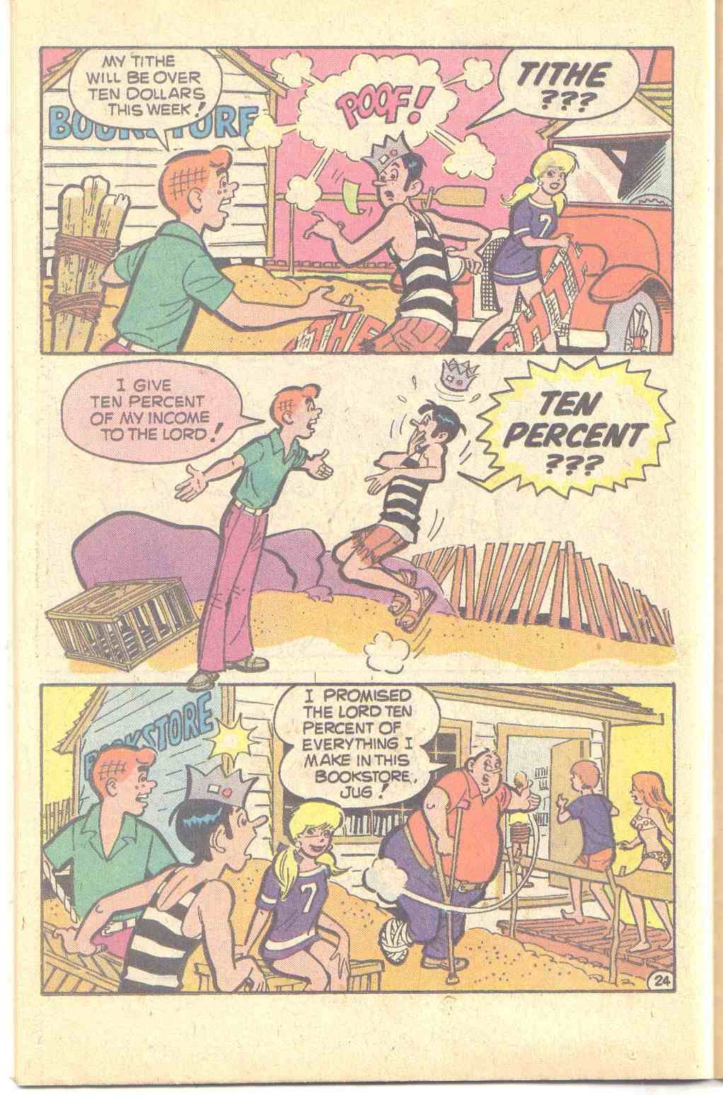 Read online Archie Gets a Job comic -  Issue # Full - 26