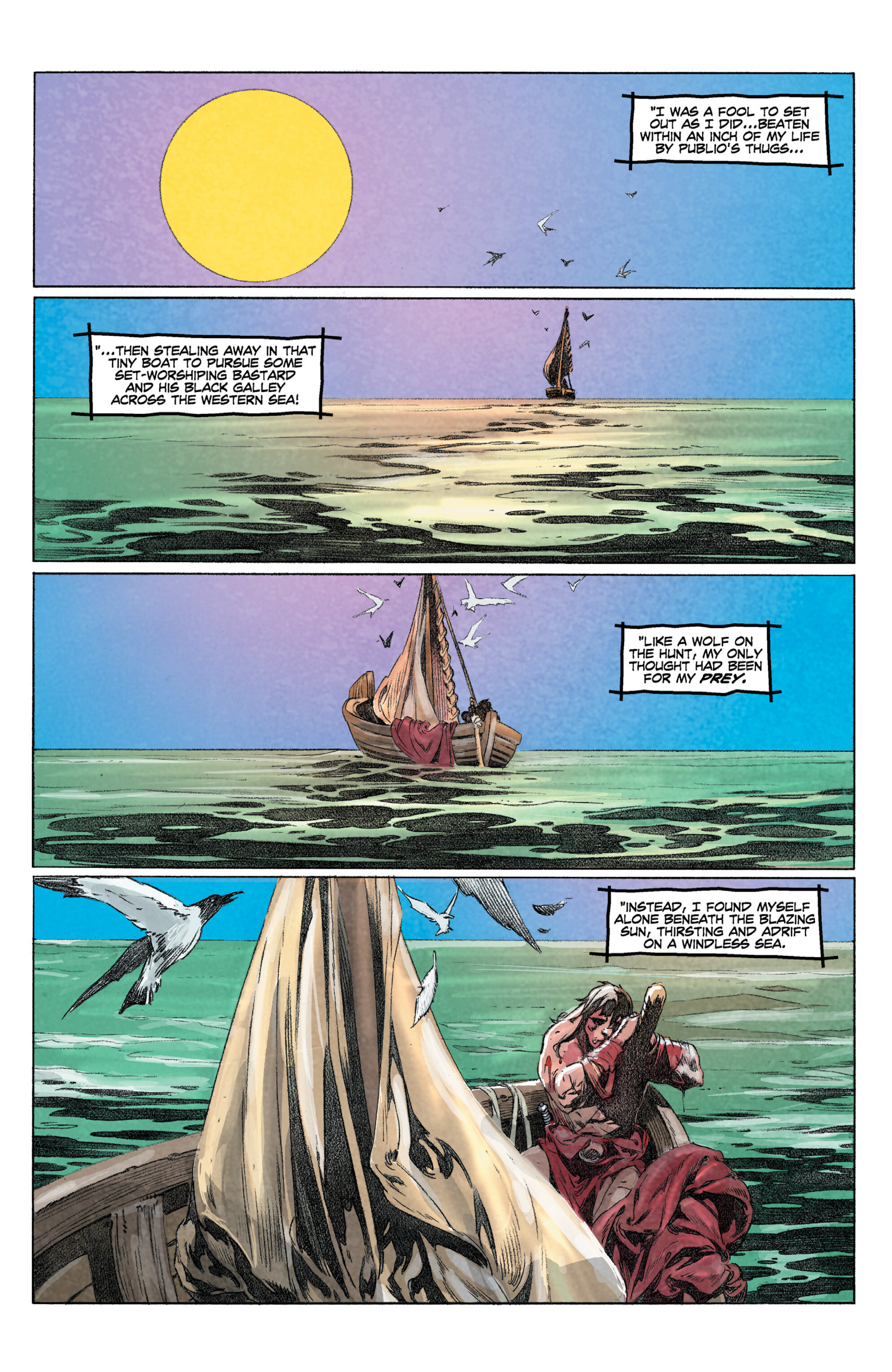 Read online King Conan Chronicles Epic Collection comic -  Issue # Wolves And Dragons (Part 2) - 75