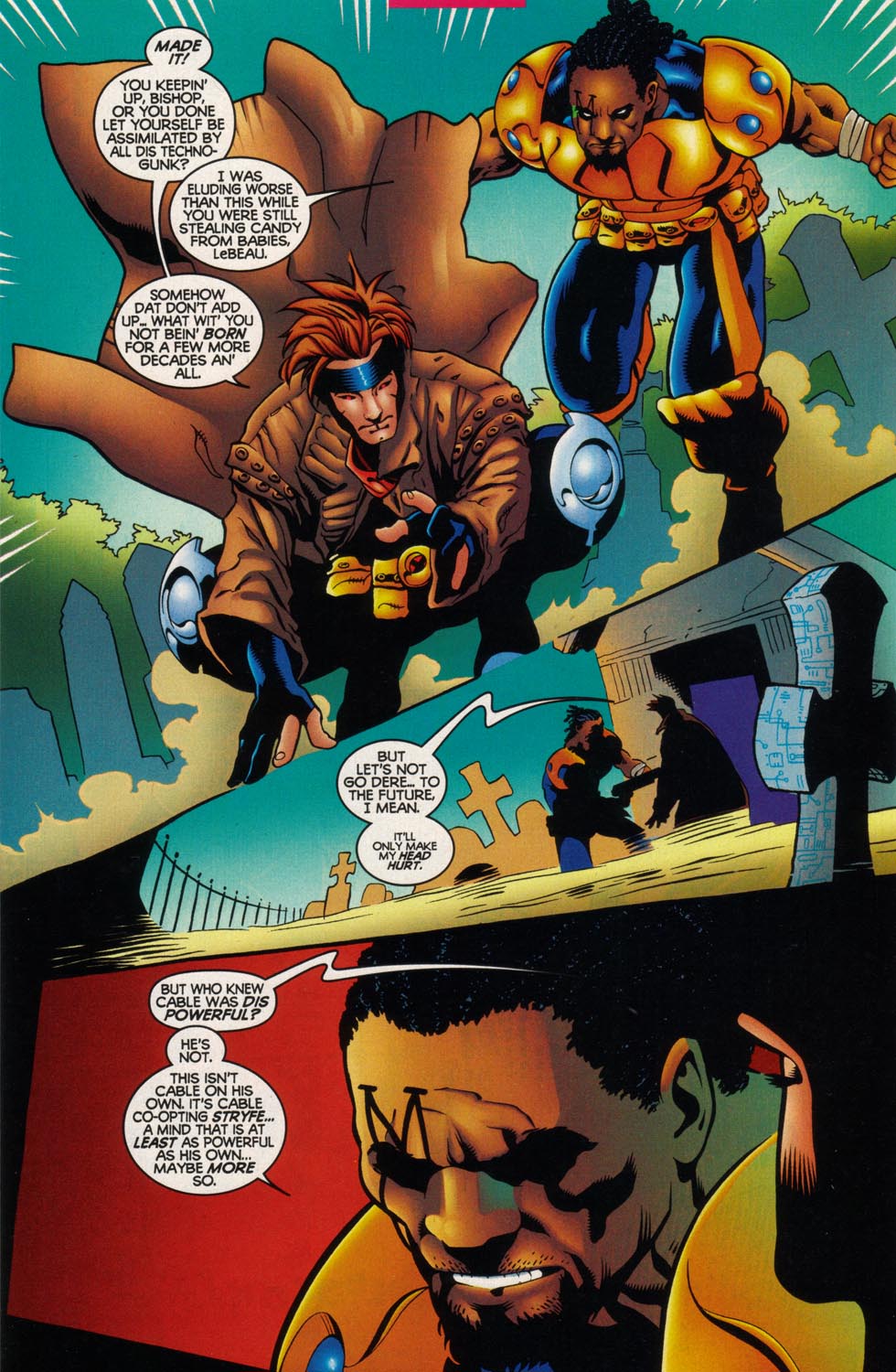 Read online Gambit & Bishop: Sons of the Atom comic -  Issue #5 - 6