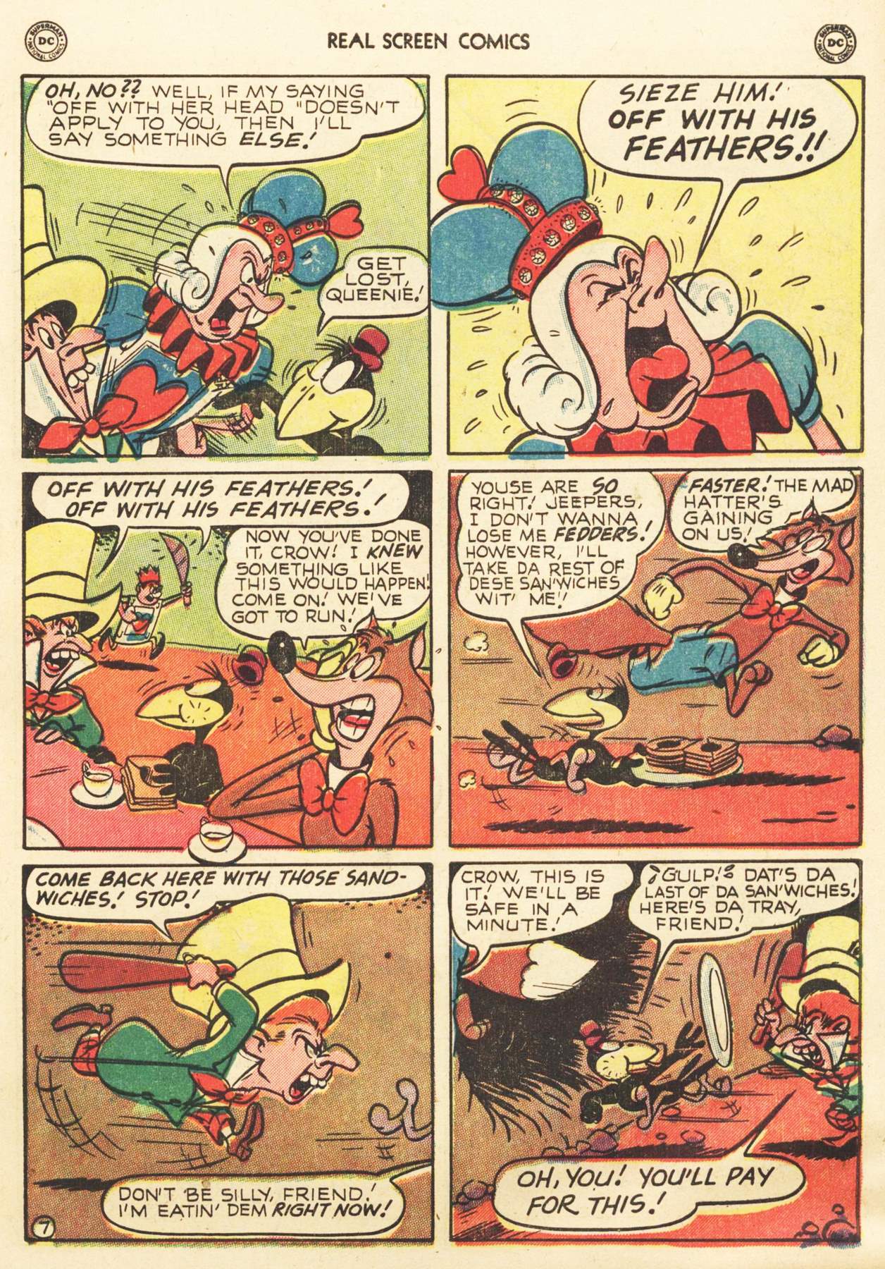 Read online Real Screen Comics comic -  Issue #31 - 9