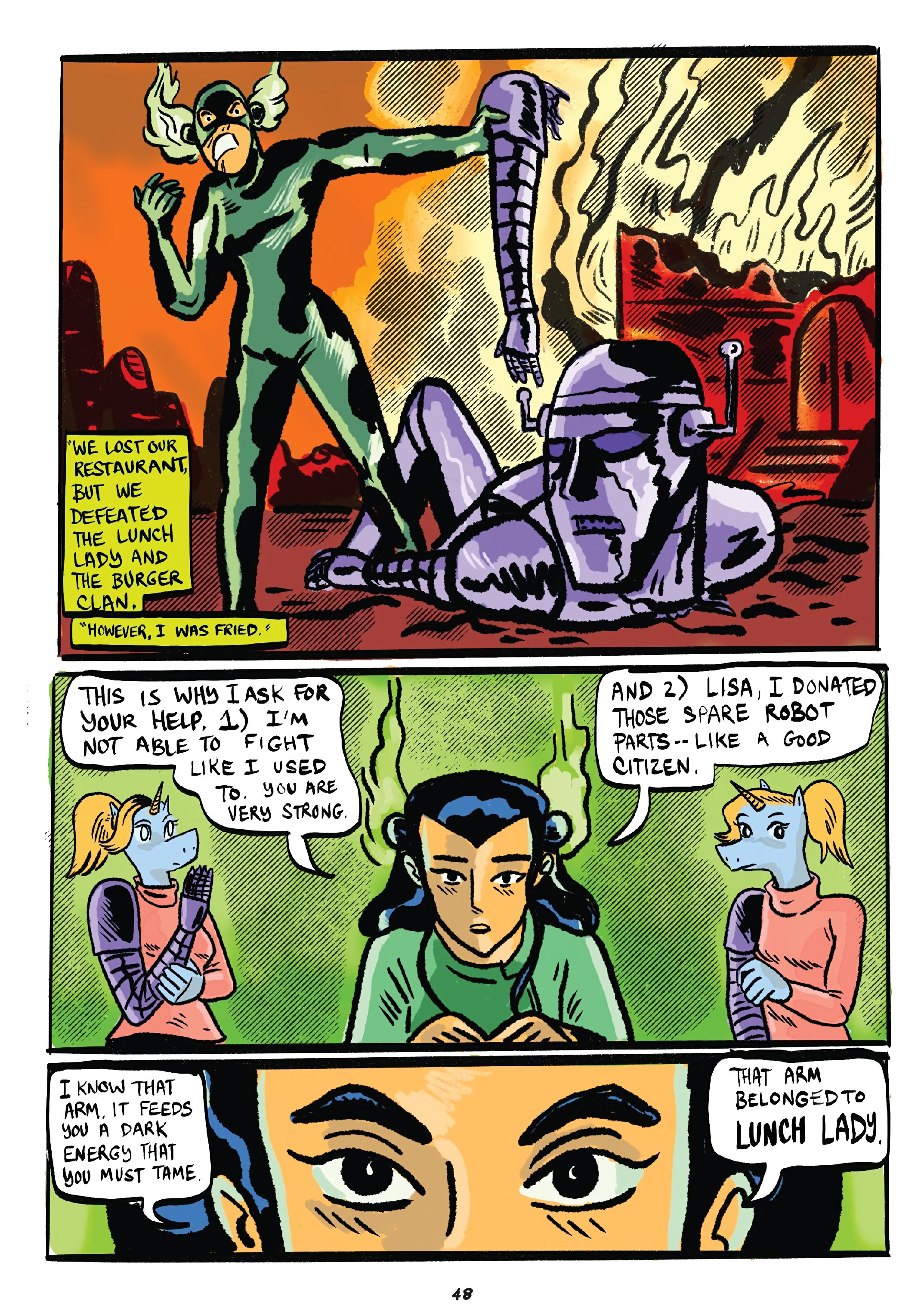 Read online Lisa Cheese and Ghost Guitar comic -  Issue # TPB (Part 1) - 50