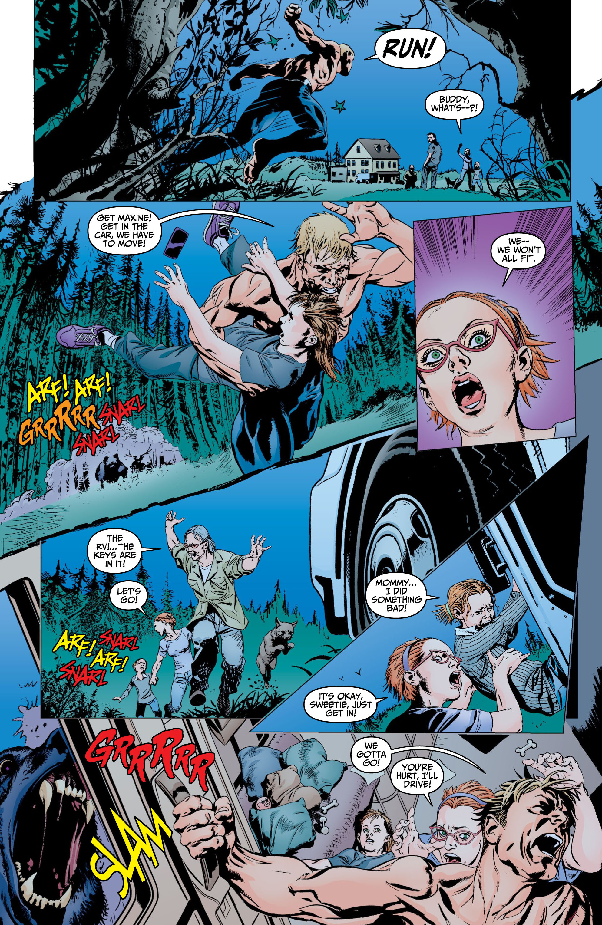 Read online Animal Man: The Hunt comic -  Issue # TPB - 104