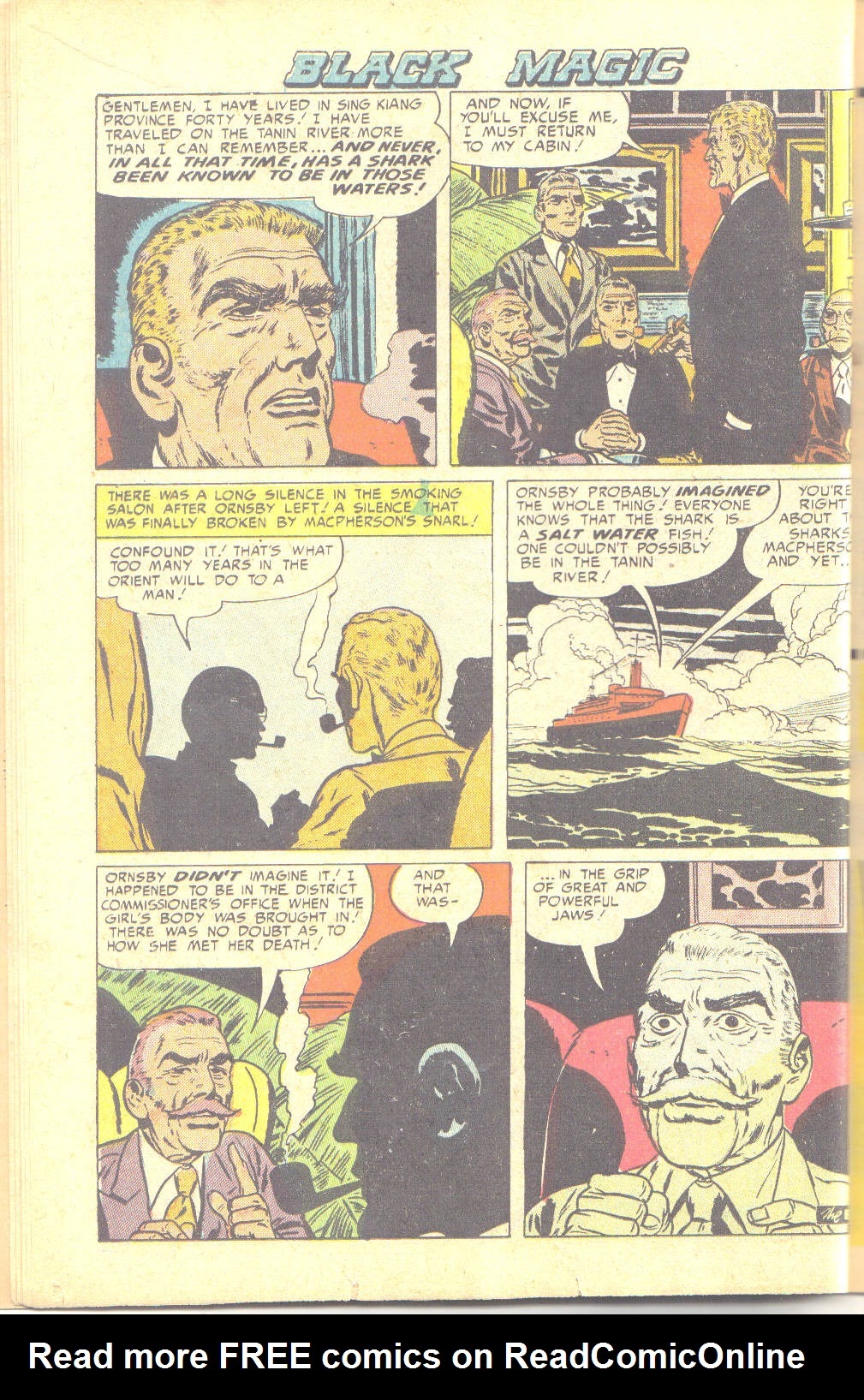 Read online Black Magic (1950) comic -  Issue #9 - 14