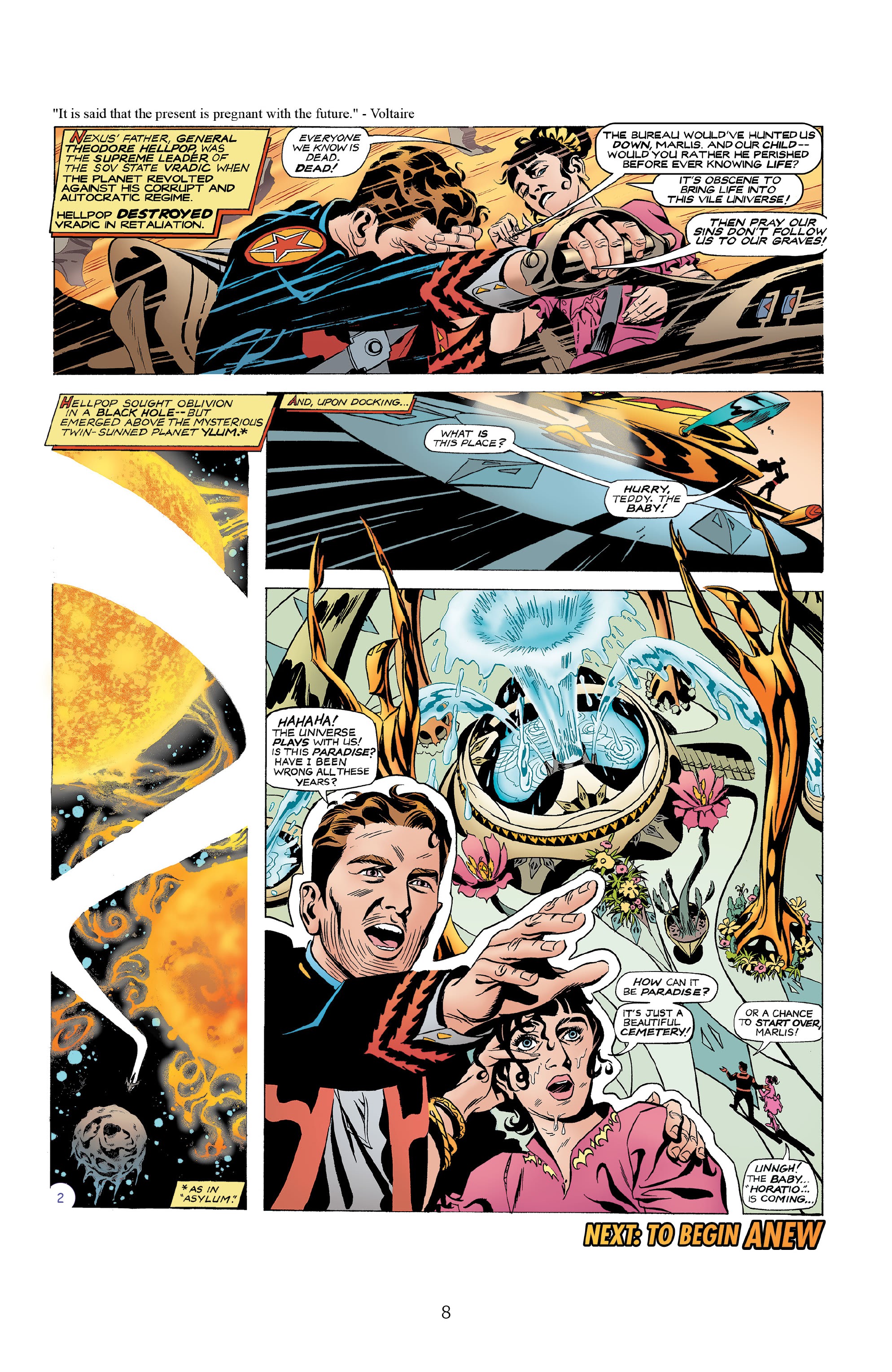Read online Nexus Newspaper Strips: The Coming of Gourmando comic -  Issue # TPB (Part 1) - 7