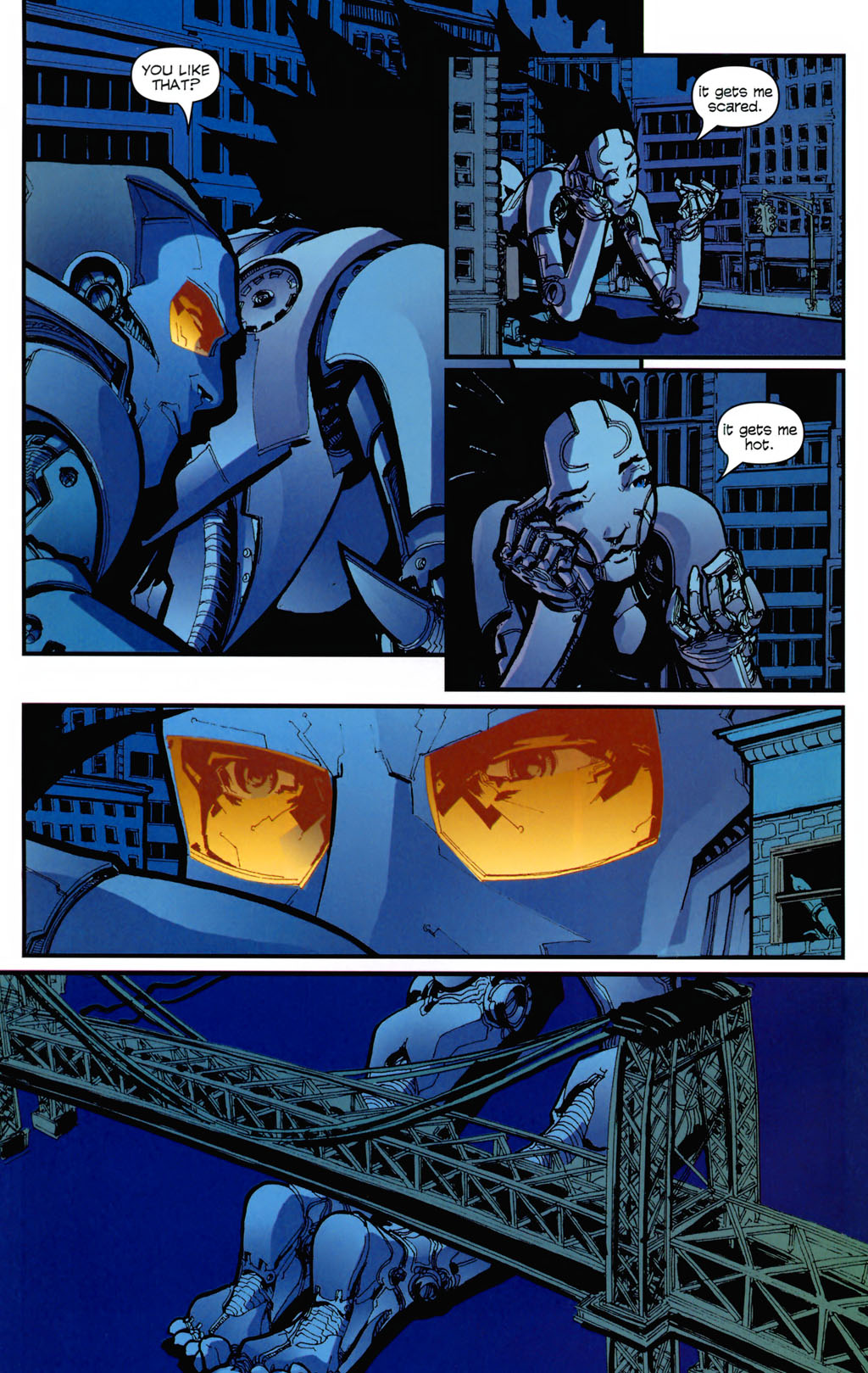 Read online NYC Mech: beta LOVE comic -  Issue #4 - 12