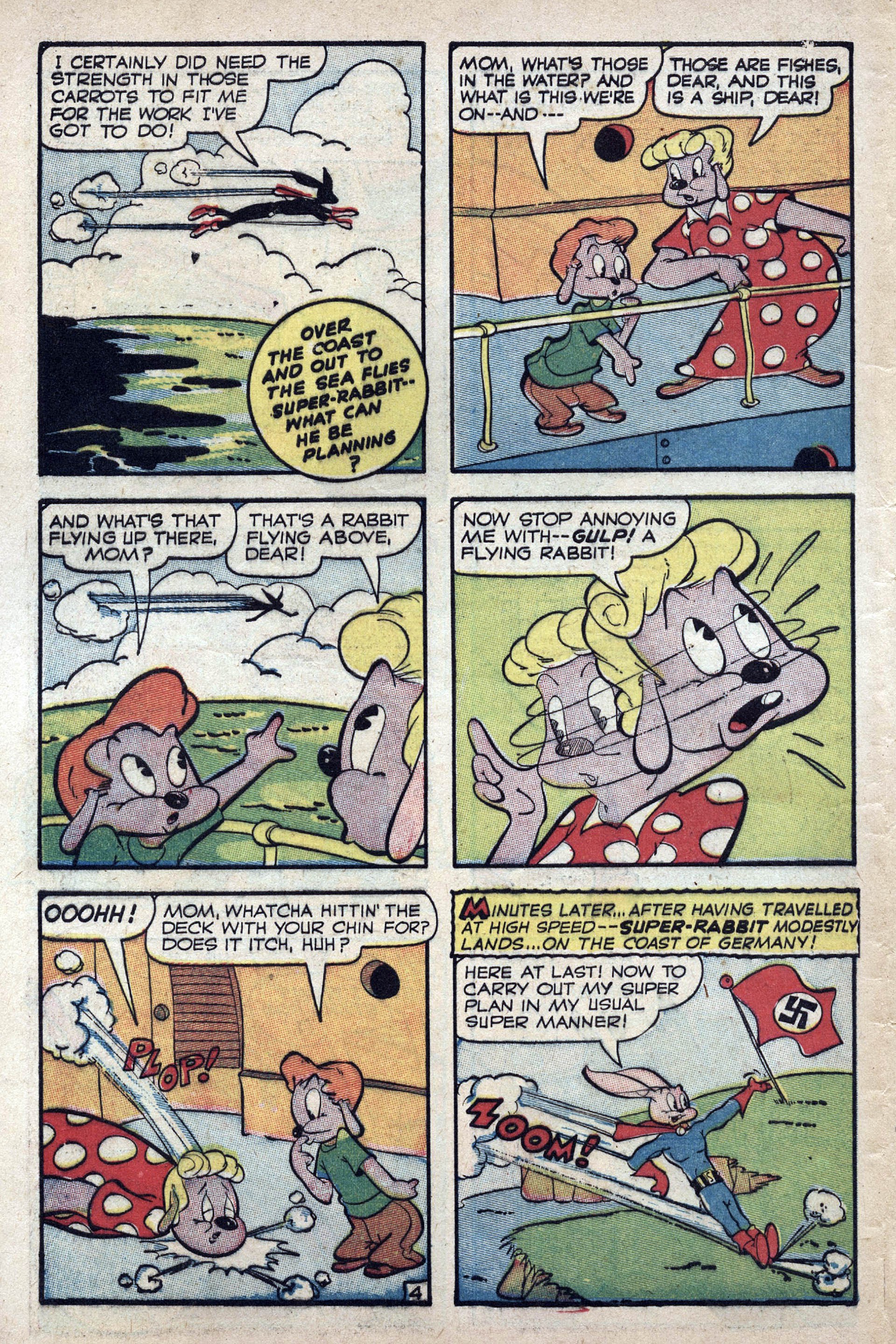 Read online Super Rabbit comic -  Issue #1 - 42