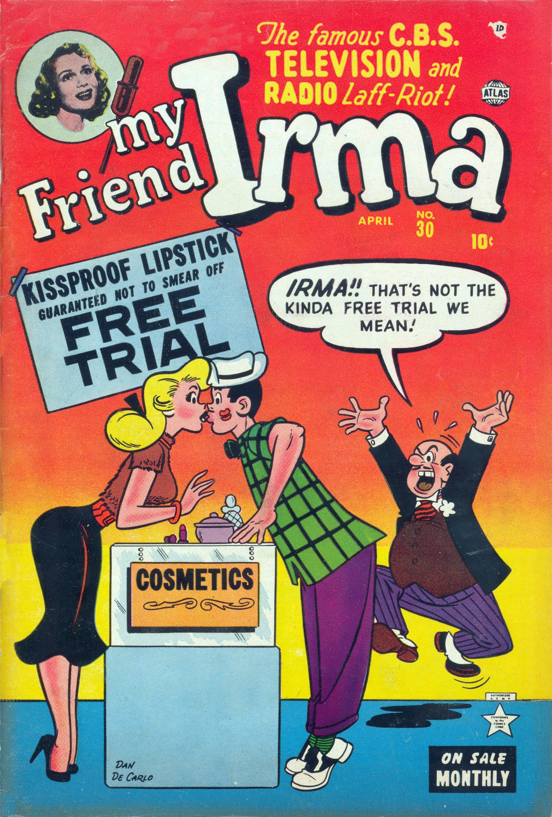 Read online My Friend Irma comic -  Issue #30 - 1