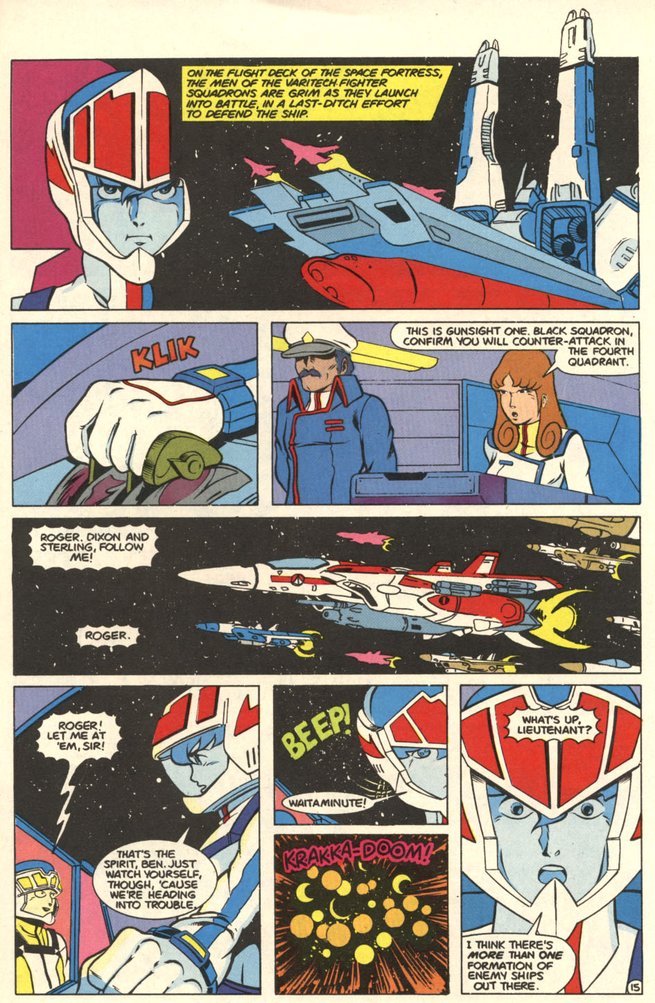 Read online Robotech The Macross Saga comic -  Issue #8 - 17