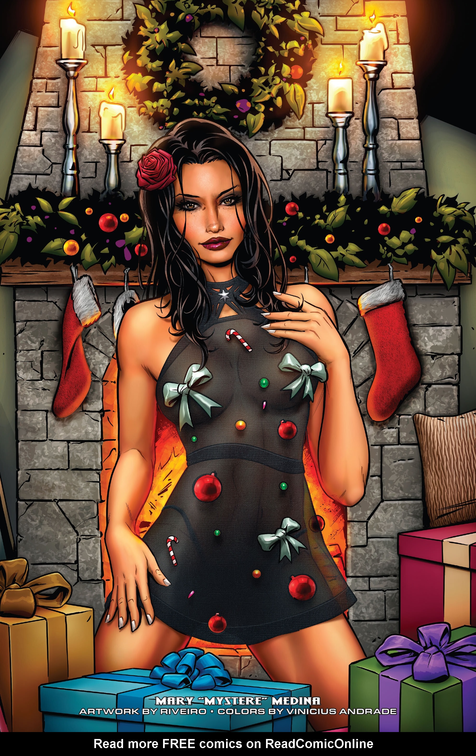 Read online Grimm Fairy Tales 2023 Holiday Pinup Special comic -  Issue # Full - 24