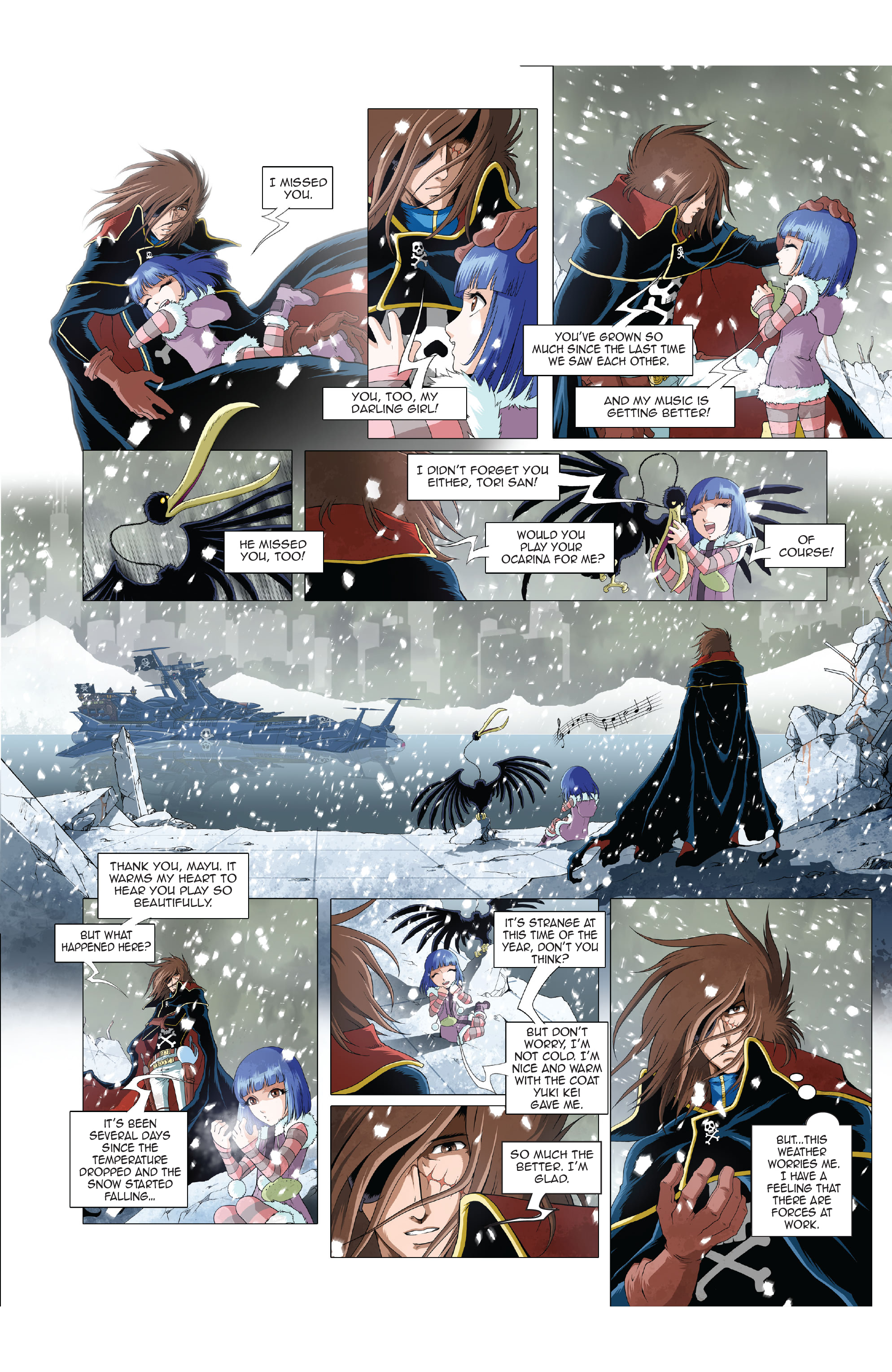 Read online Space Pirate Captain Harlock comic -  Issue #1 - 16