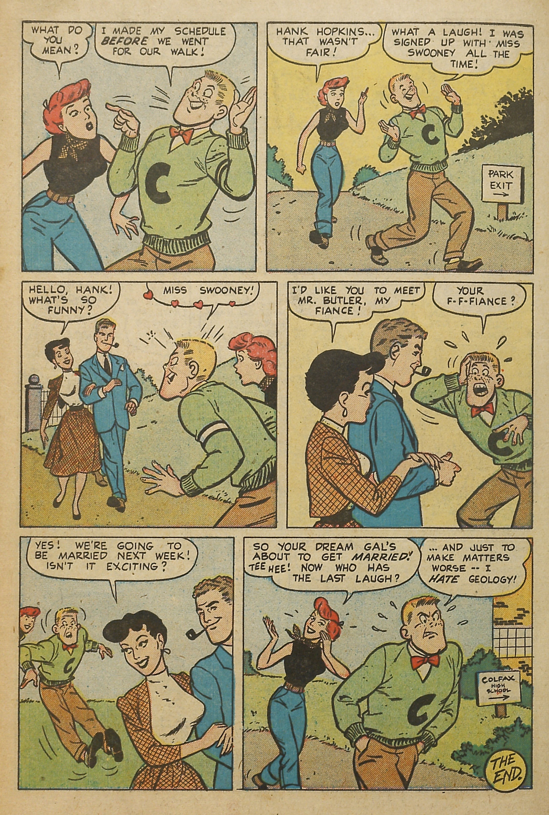 Read online Kathy (1949) comic -  Issue #15 - 34