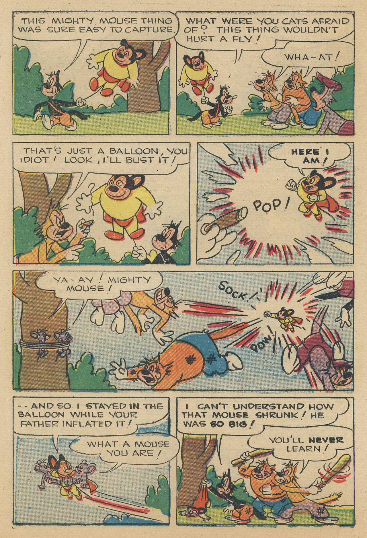 Read online Paul Terry's Mighty Mouse Comics comic -  Issue #45 - 26