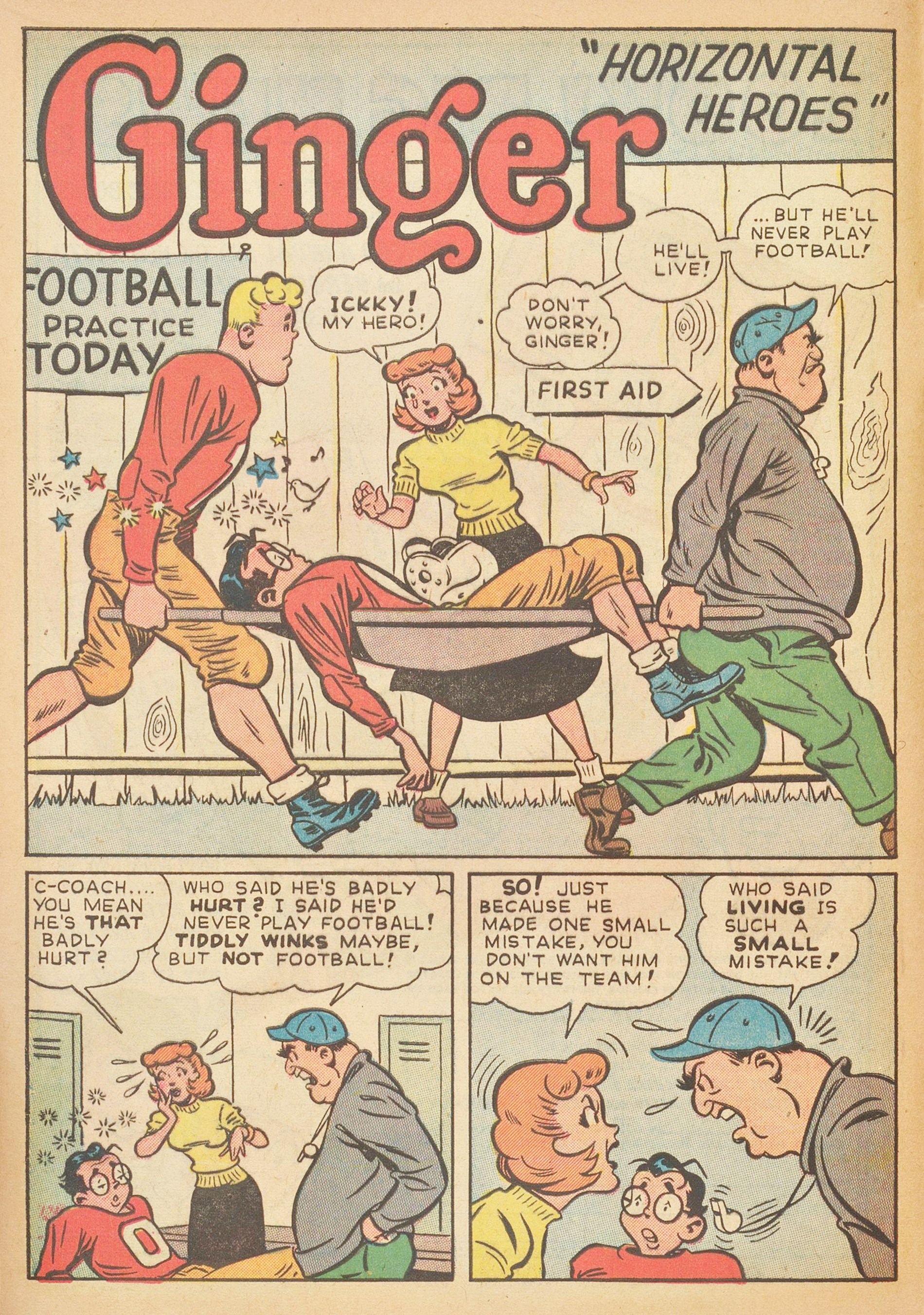 Read online Ginger comic -  Issue #5 - 10