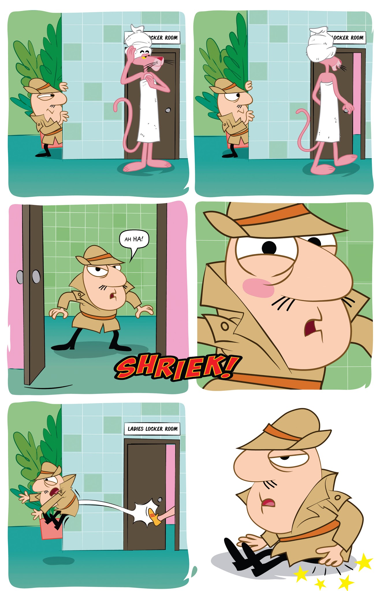 Read online Pink Panther vs. The Inspector comic -  Issue # Full - 11