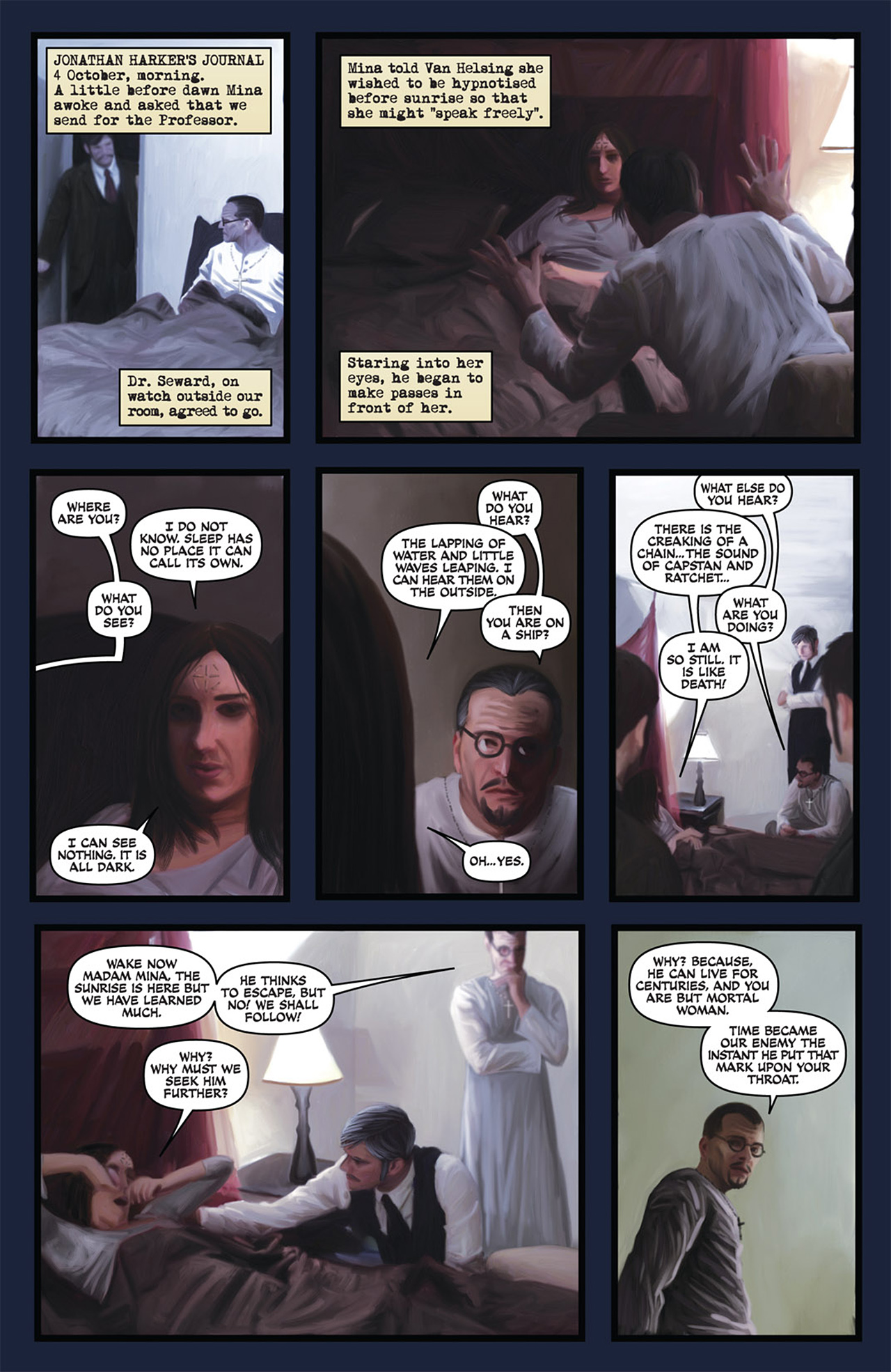 Read online The Complete Dracula comic -  Issue #5 - 9