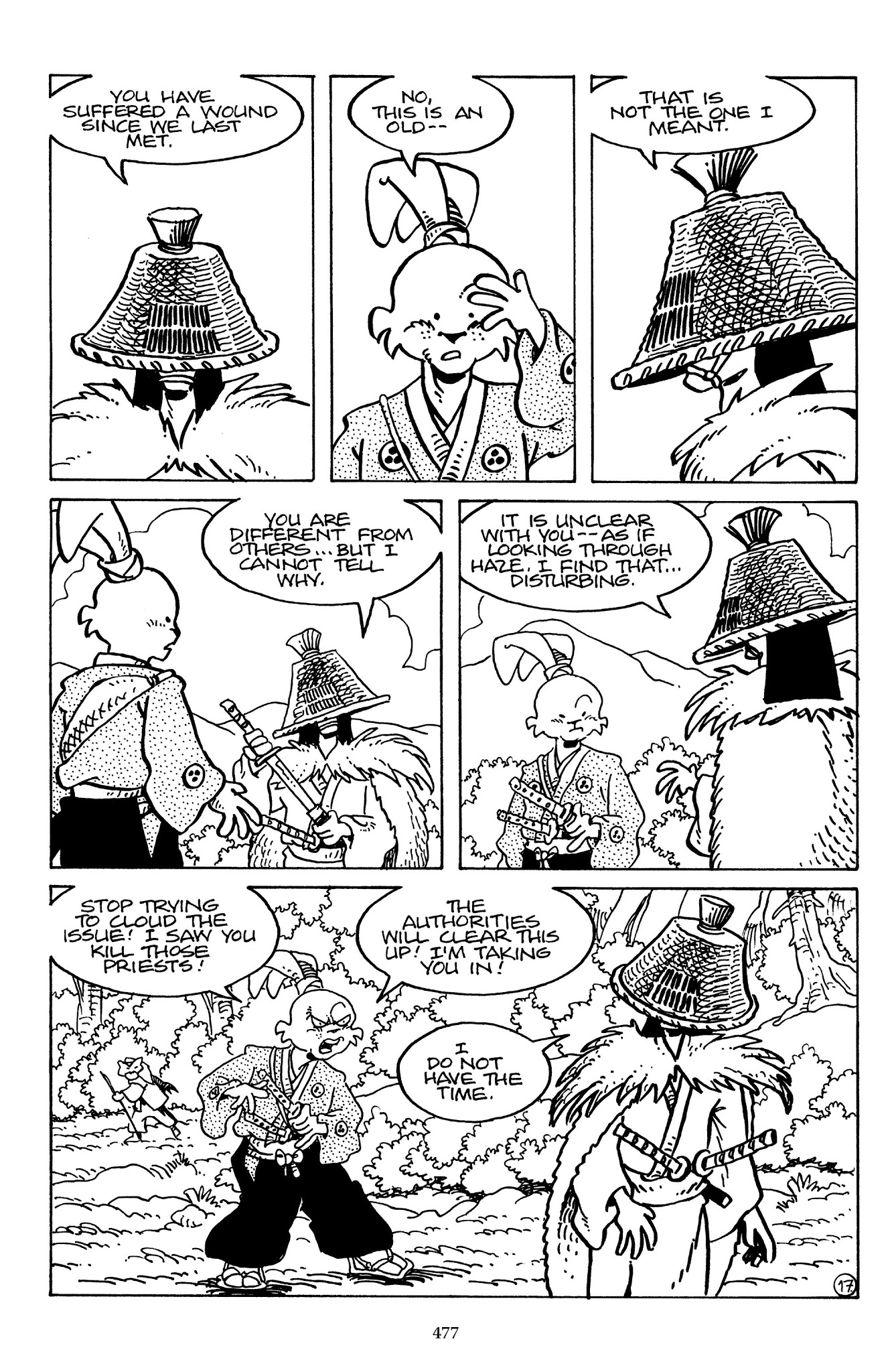 Read online The Usagi Yojimbo Saga comic -  Issue # TPB 7 - 469