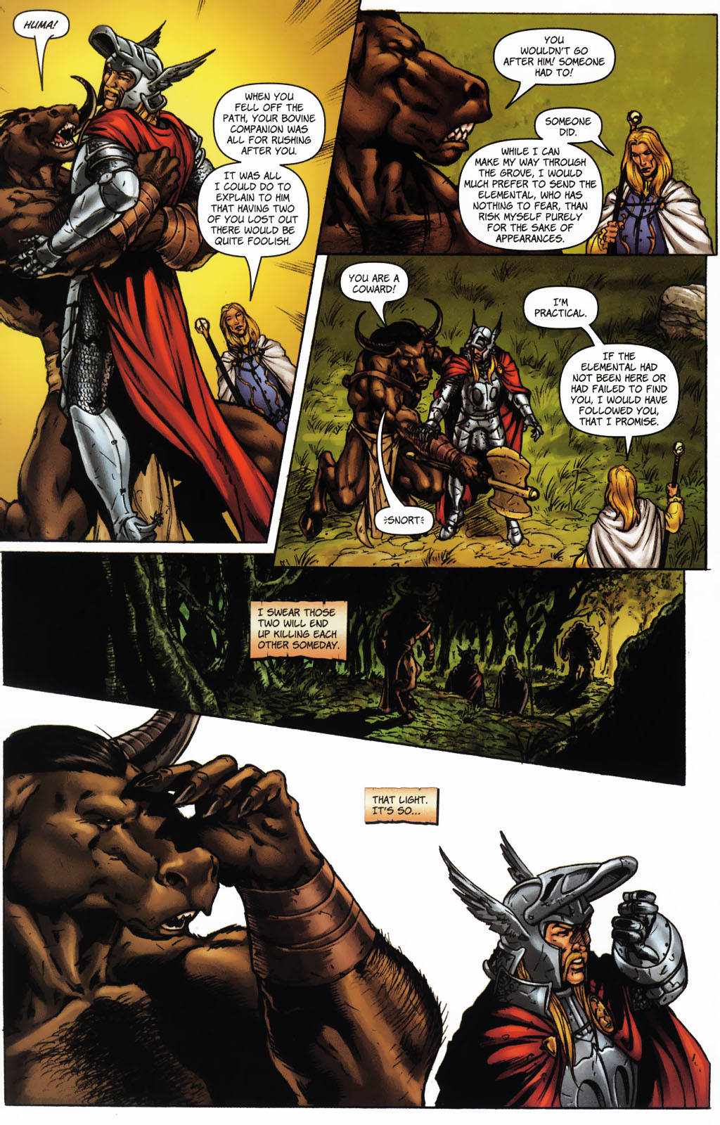 Read online Dragonlance: The Legend of Huma comic -  Issue #5 - 11