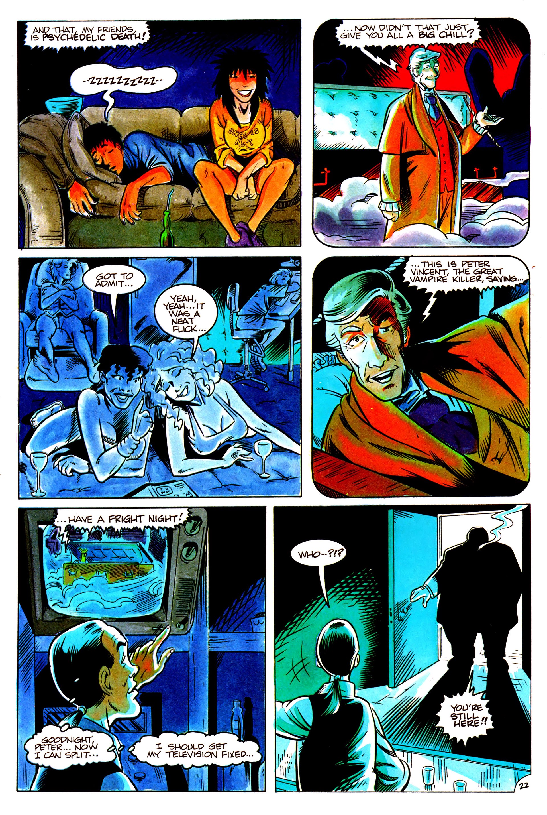 Read online Fright Night (1988) comic -  Issue #10 - 23