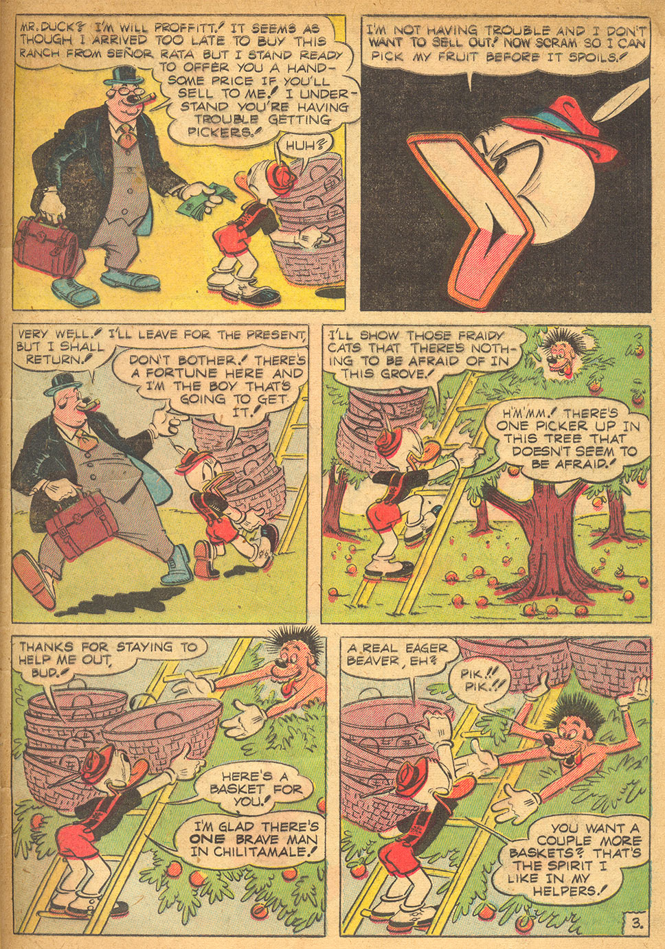 Read online Super Duck Comics comic -  Issue #42 - 41