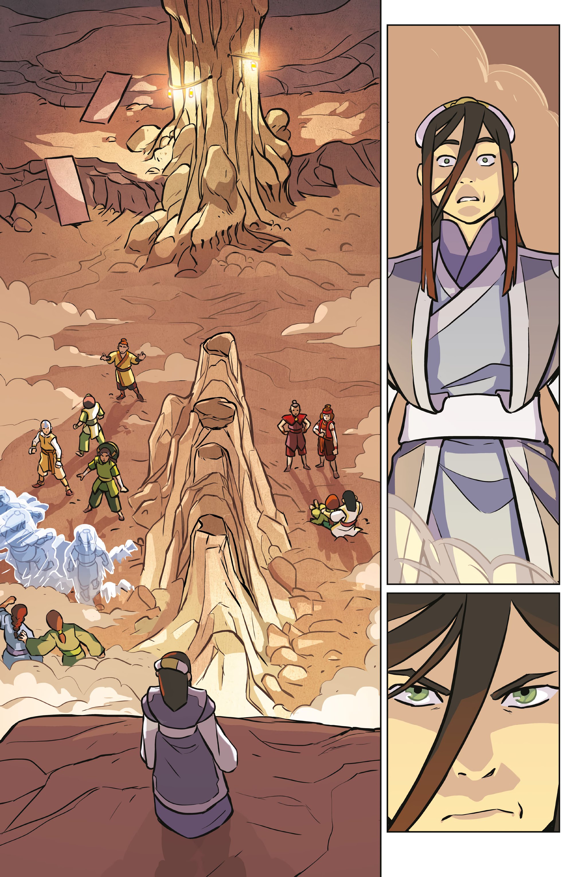 Read online Nickelodeon Avatar: The Last Airbender - Imbalance comic -  Issue # _Omnibus (Part 2) - 36