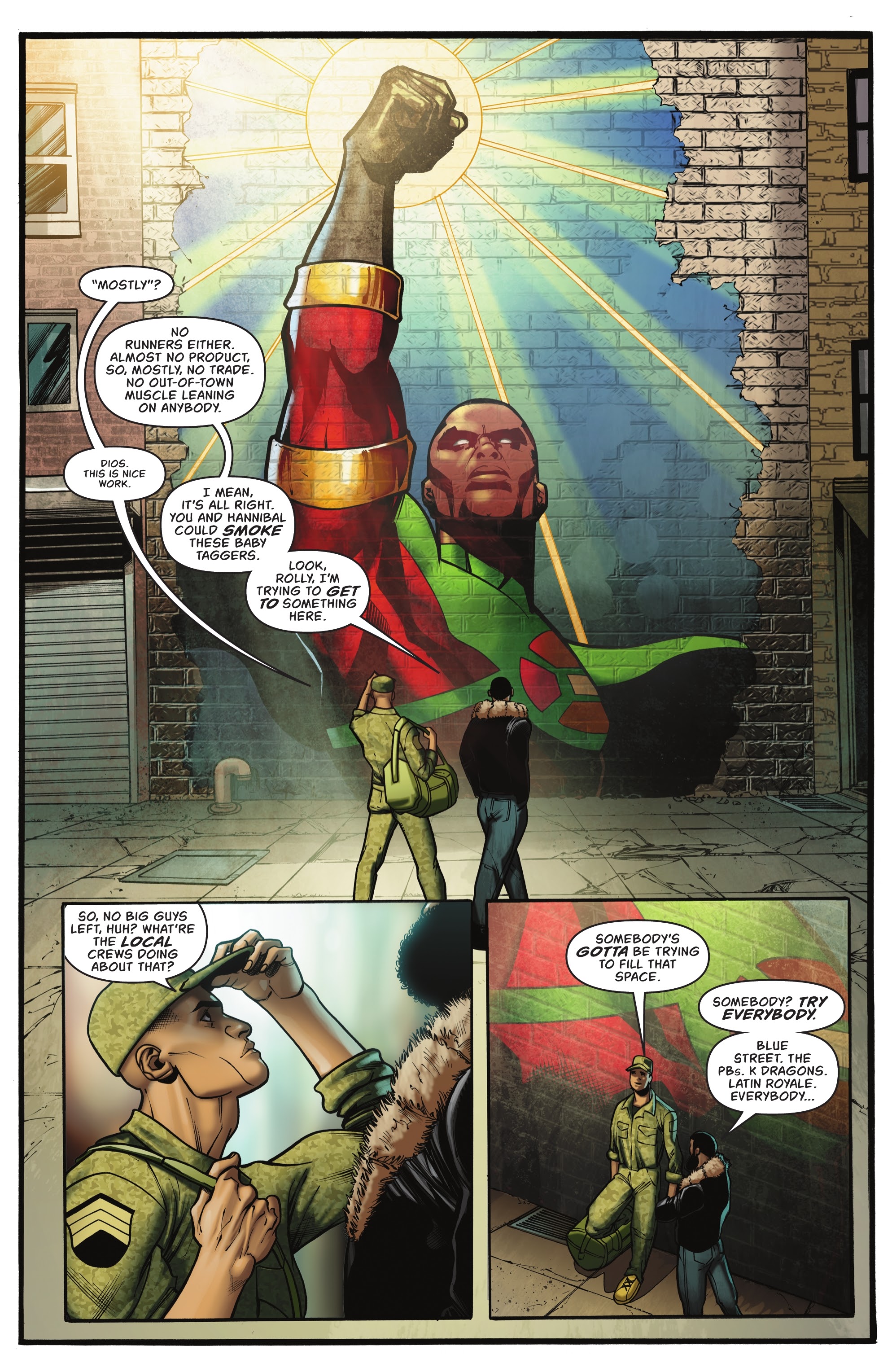 Read online Blood Syndicate: Season One comic -  Issue #1 - 13