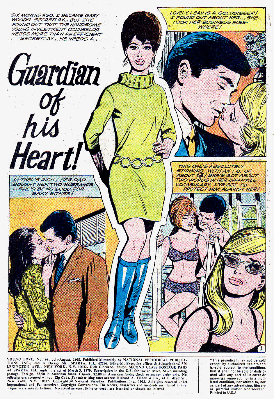 Read online Young Love (1963) comic -  Issue #68 - 3