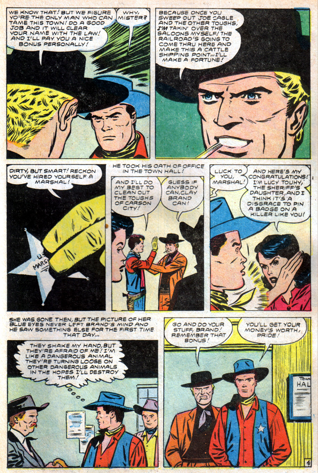 Read online Western Outlaws (1954) comic -  Issue #6 - 23