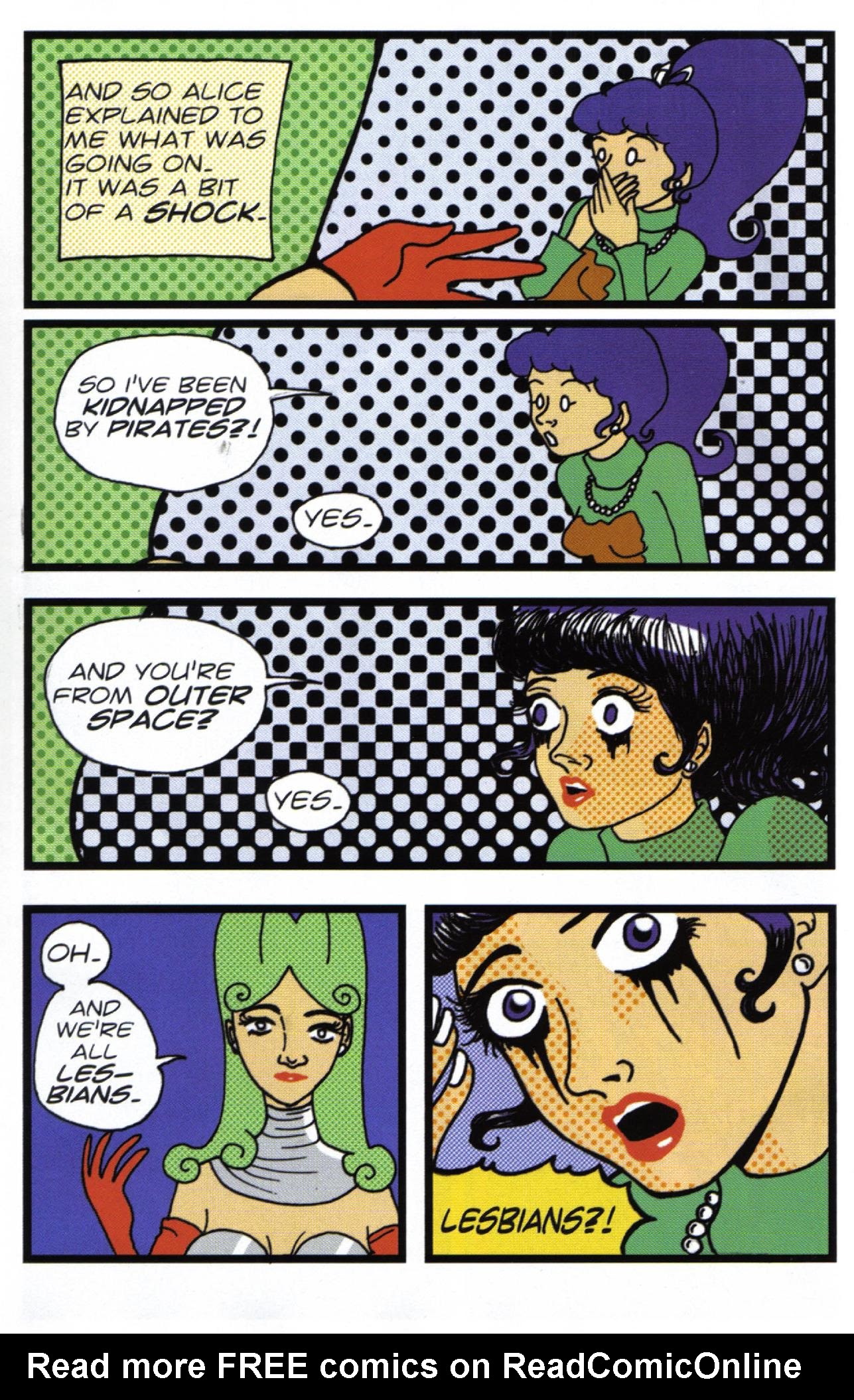 Read online I Was Kidnapped By Lesbian Pirates From Outer Space comic -  Issue #1 - 16