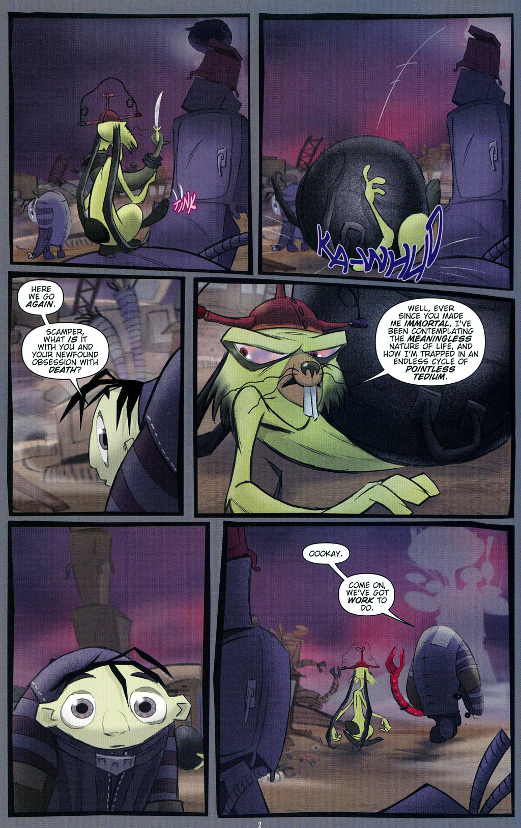 Read online Igor Movie Prequel comic -  Issue #2 - 4