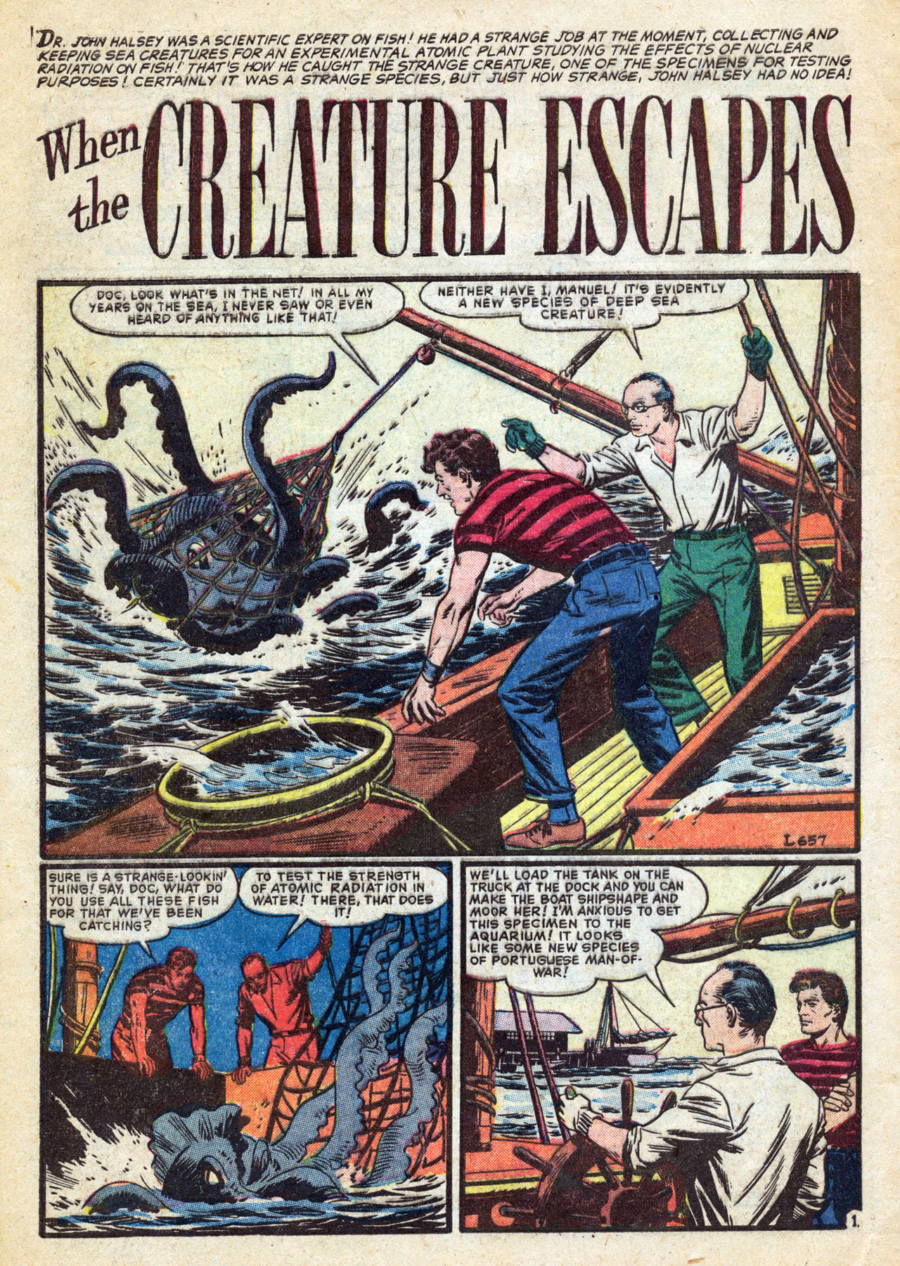 Read online World of Suspense comic -  Issue #7 - 8