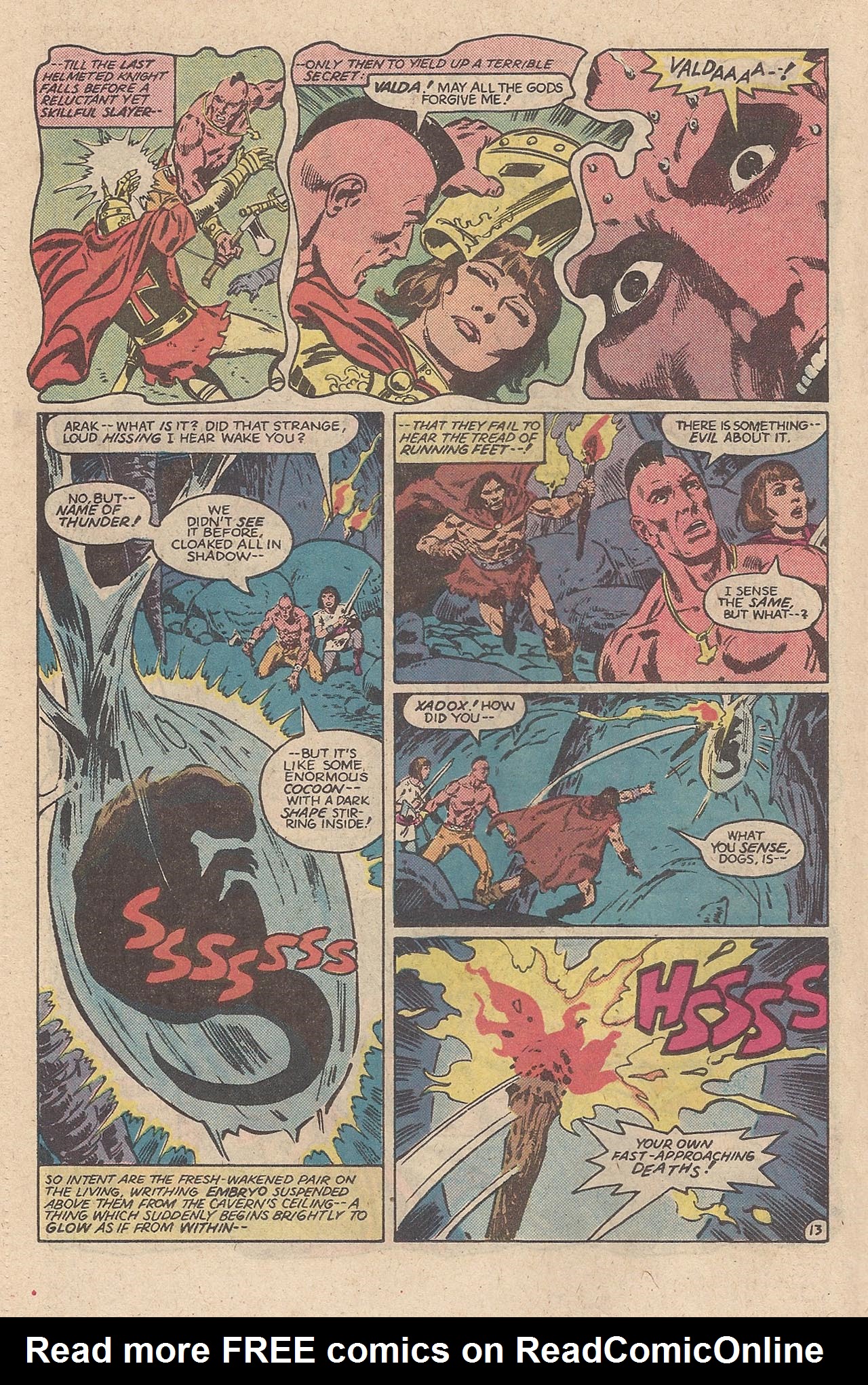 Read online Arak Son of Thunder comic -  Issue #25 - 18