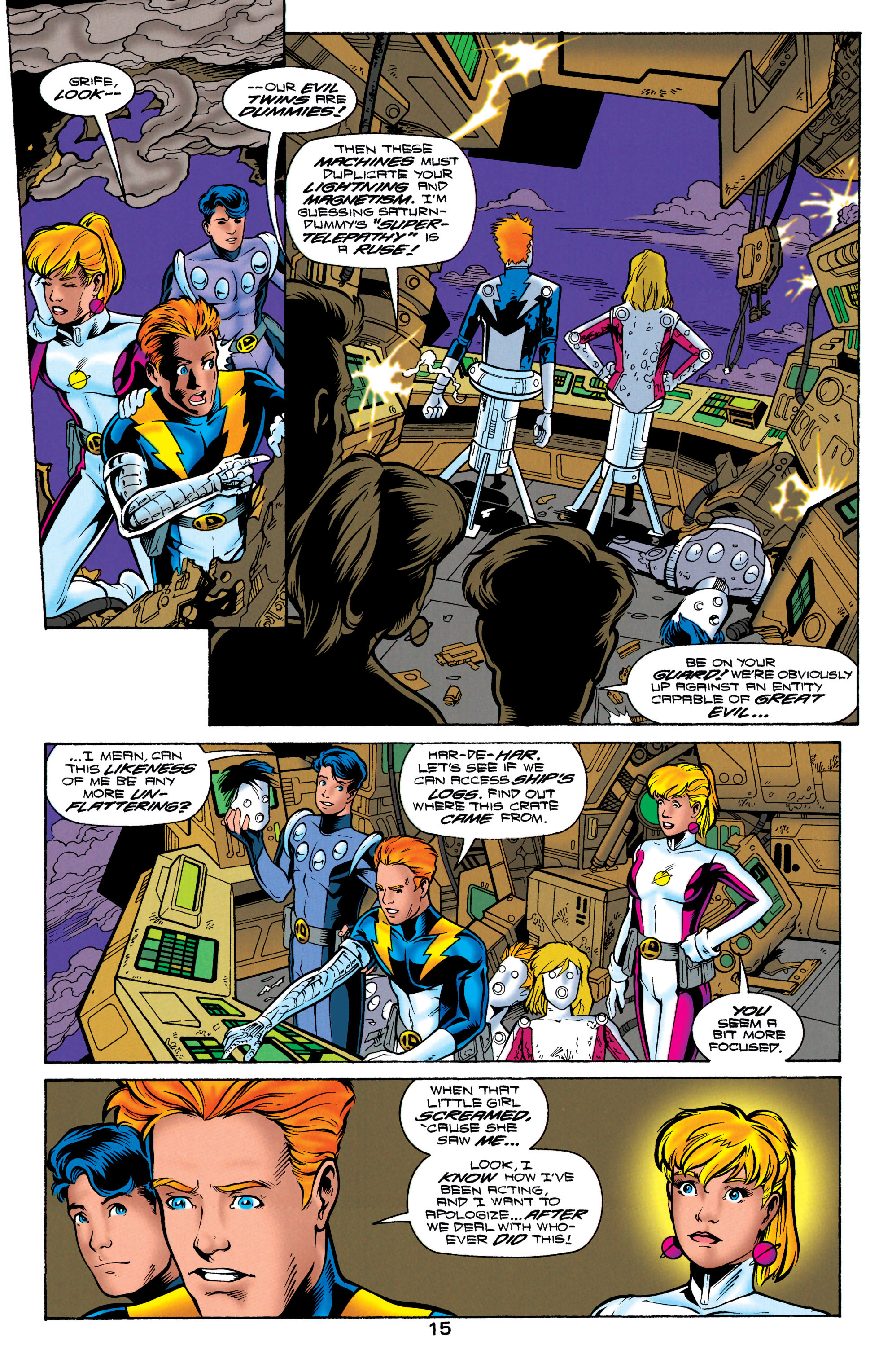 Read online Legionnaires comic -  Issue #75 - 15
