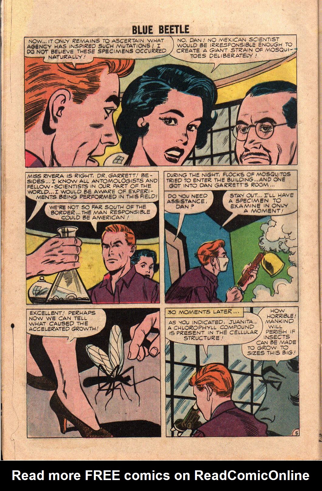 Read online Blue Beetle (1964) comic -  Issue #4 - 8