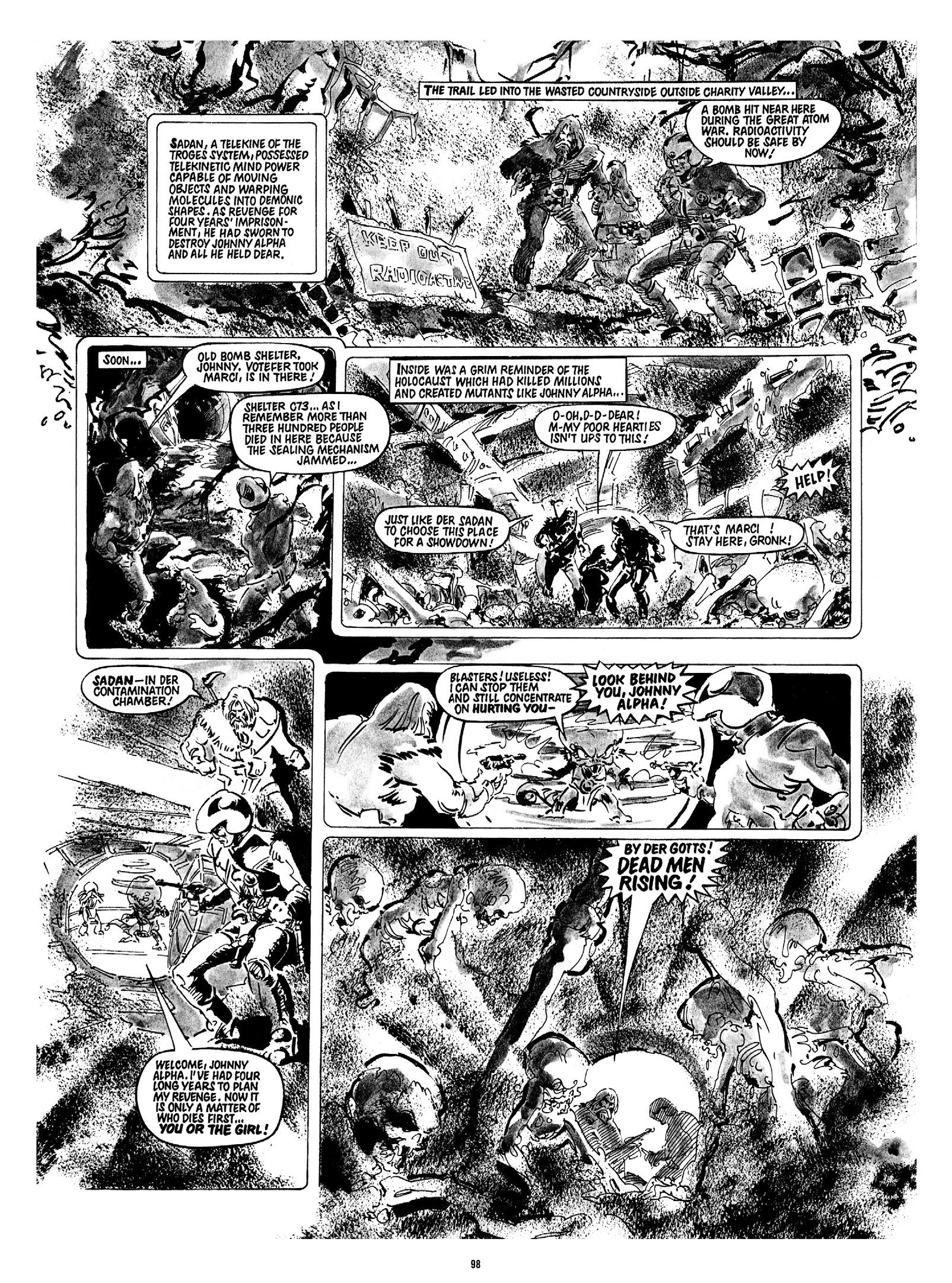 Read online Strontium Dog Search and Destroy: The Starlord Years comic -  Issue # TPB - 86