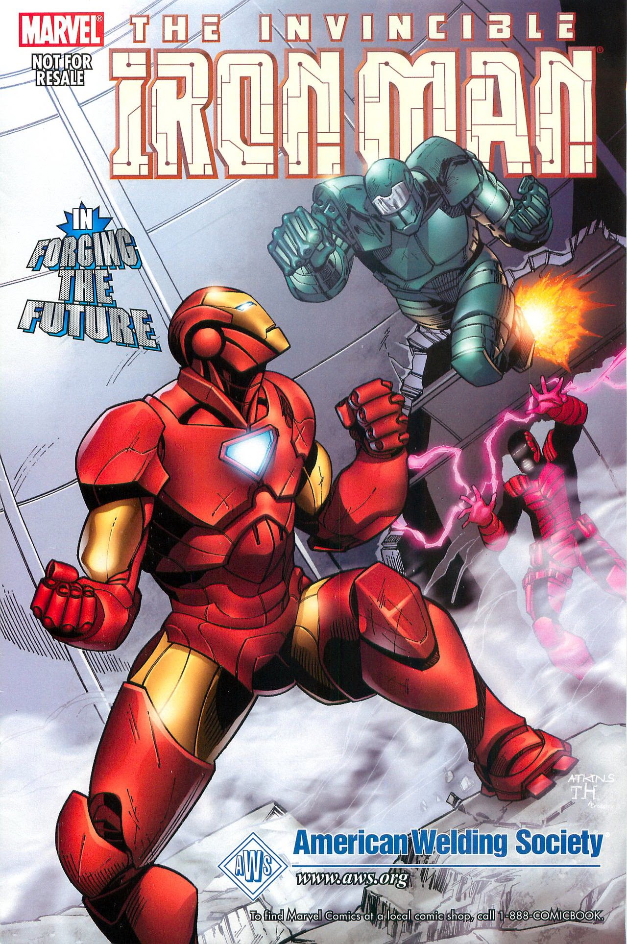 Read online American Welding Society Iron Man Special comic -  Issue # Full - 1