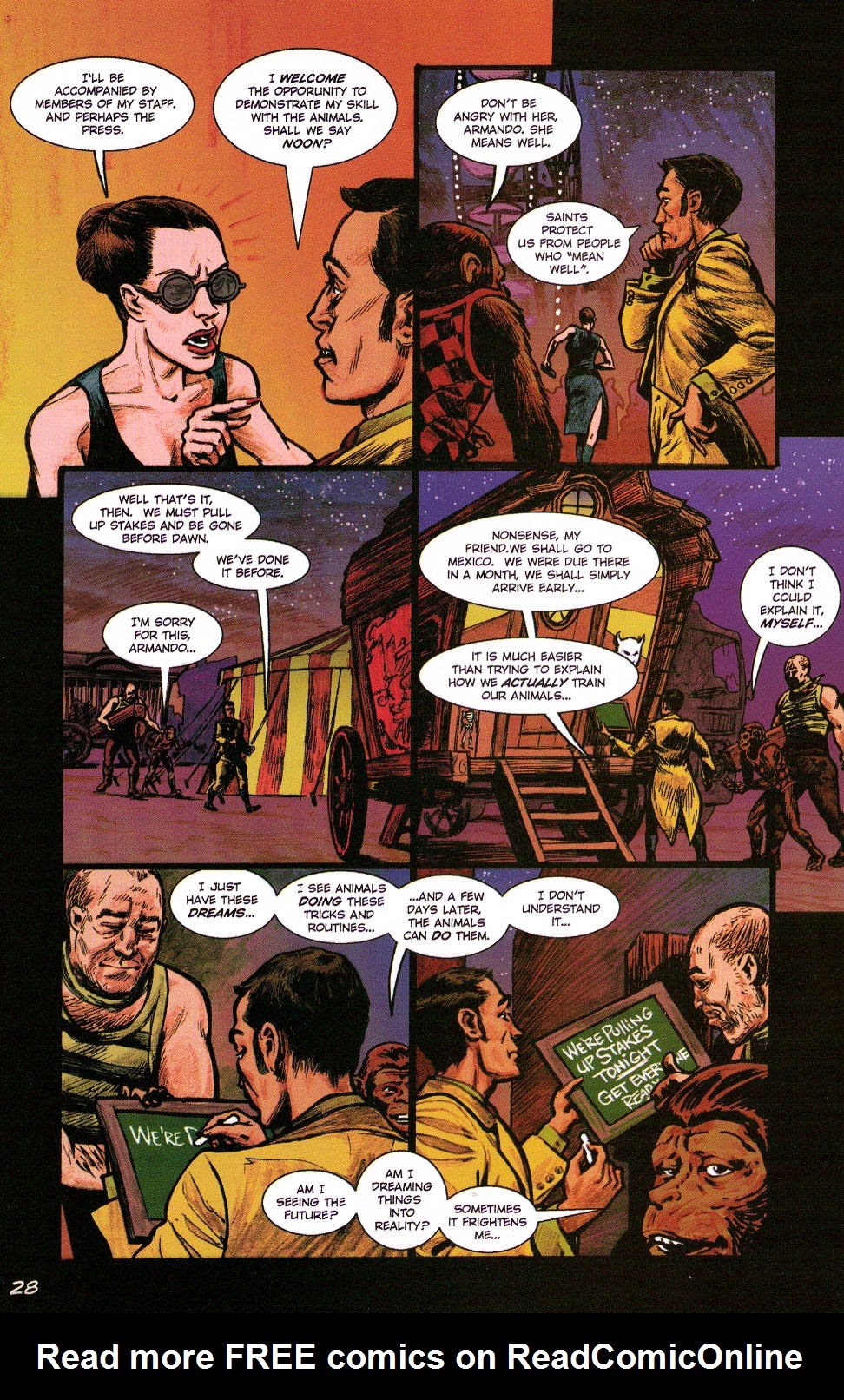 Read online Revolution on the Planet of the Apes comic -  Issue #3 - 28