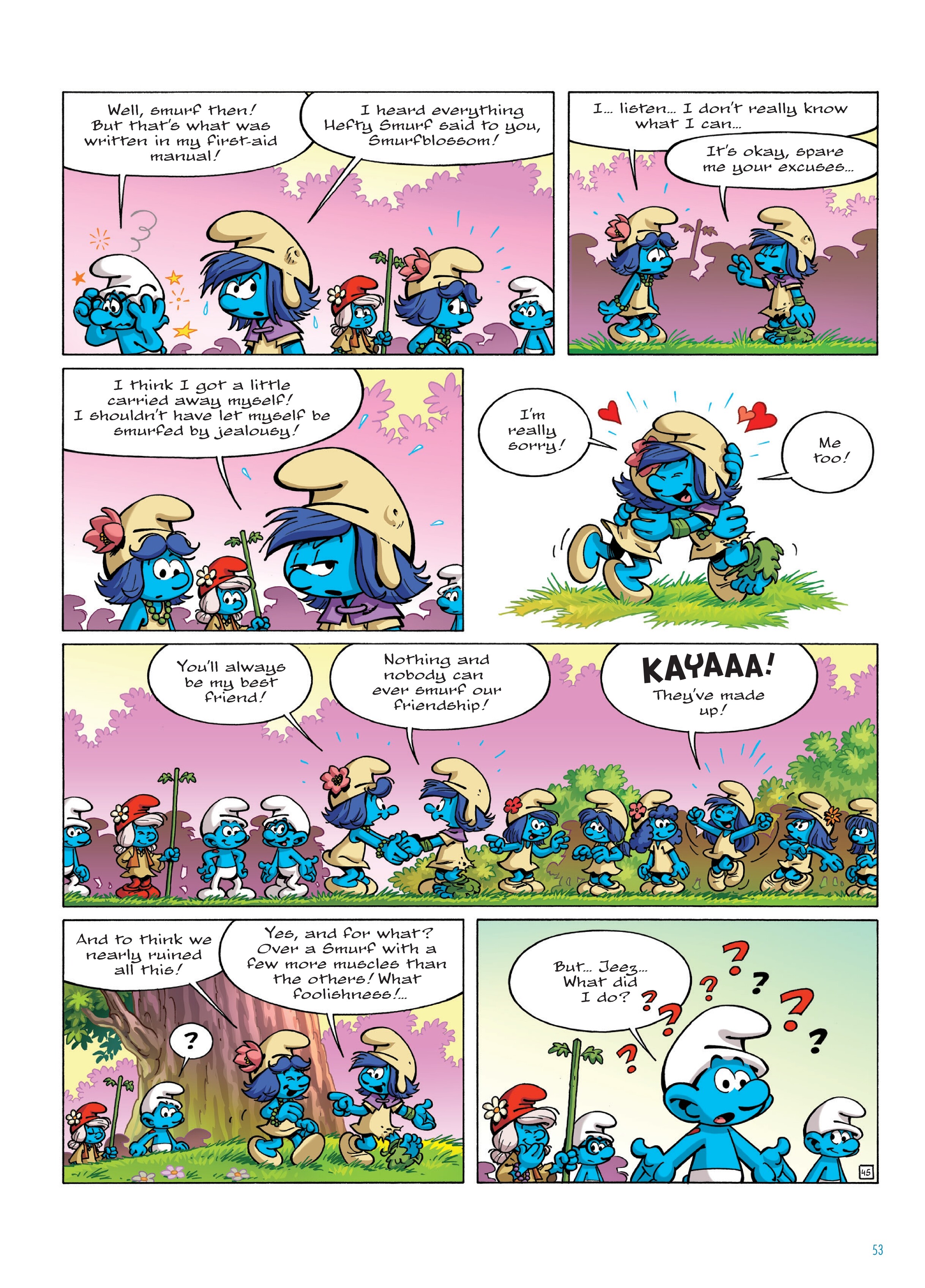 Read online Smurfs: The Village Behind The Wall comic -  Issue #2 - 53