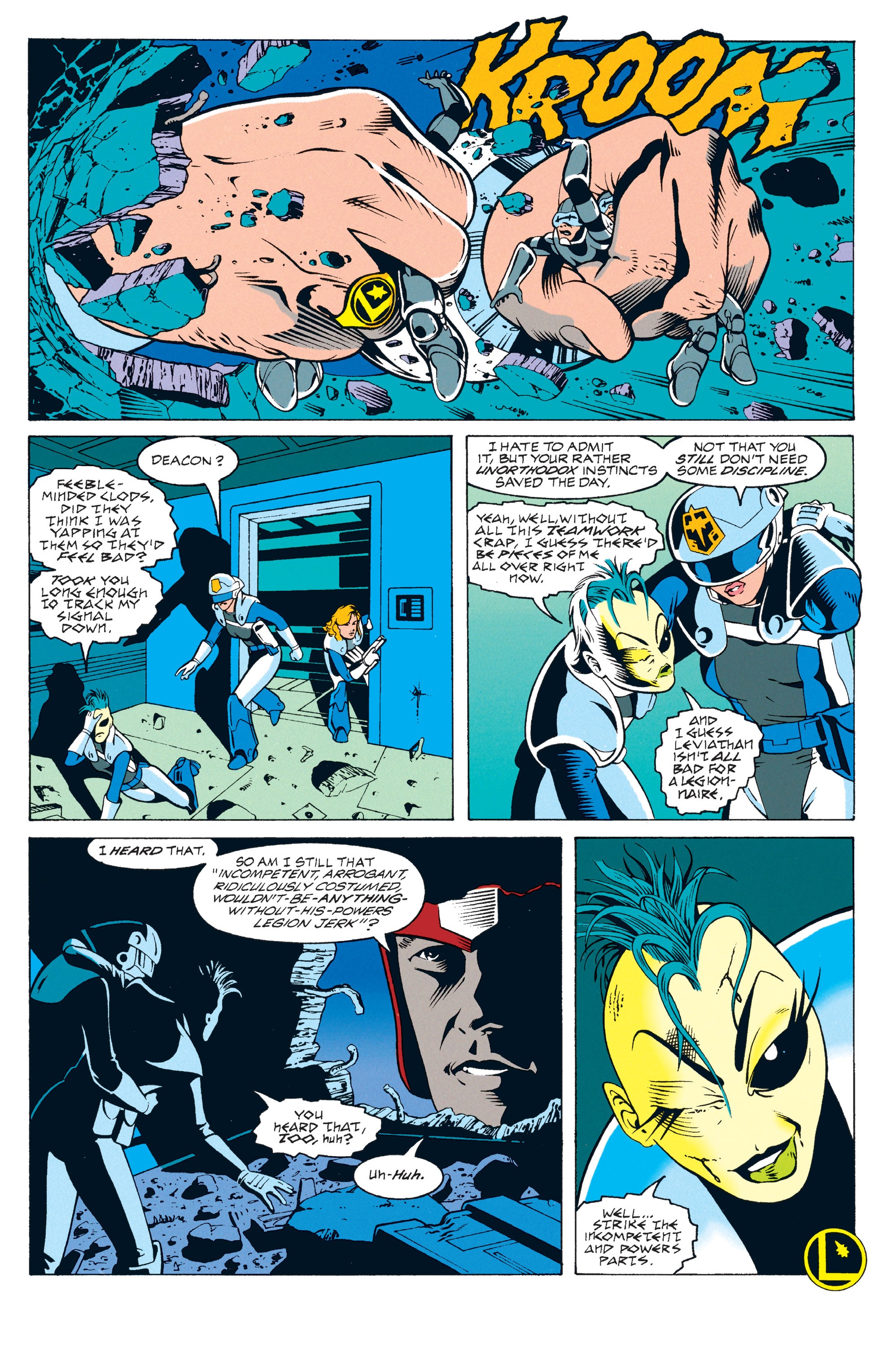 Read online Legionnaires comic -  Issue # _TPB 2 (Part 2) - 24
