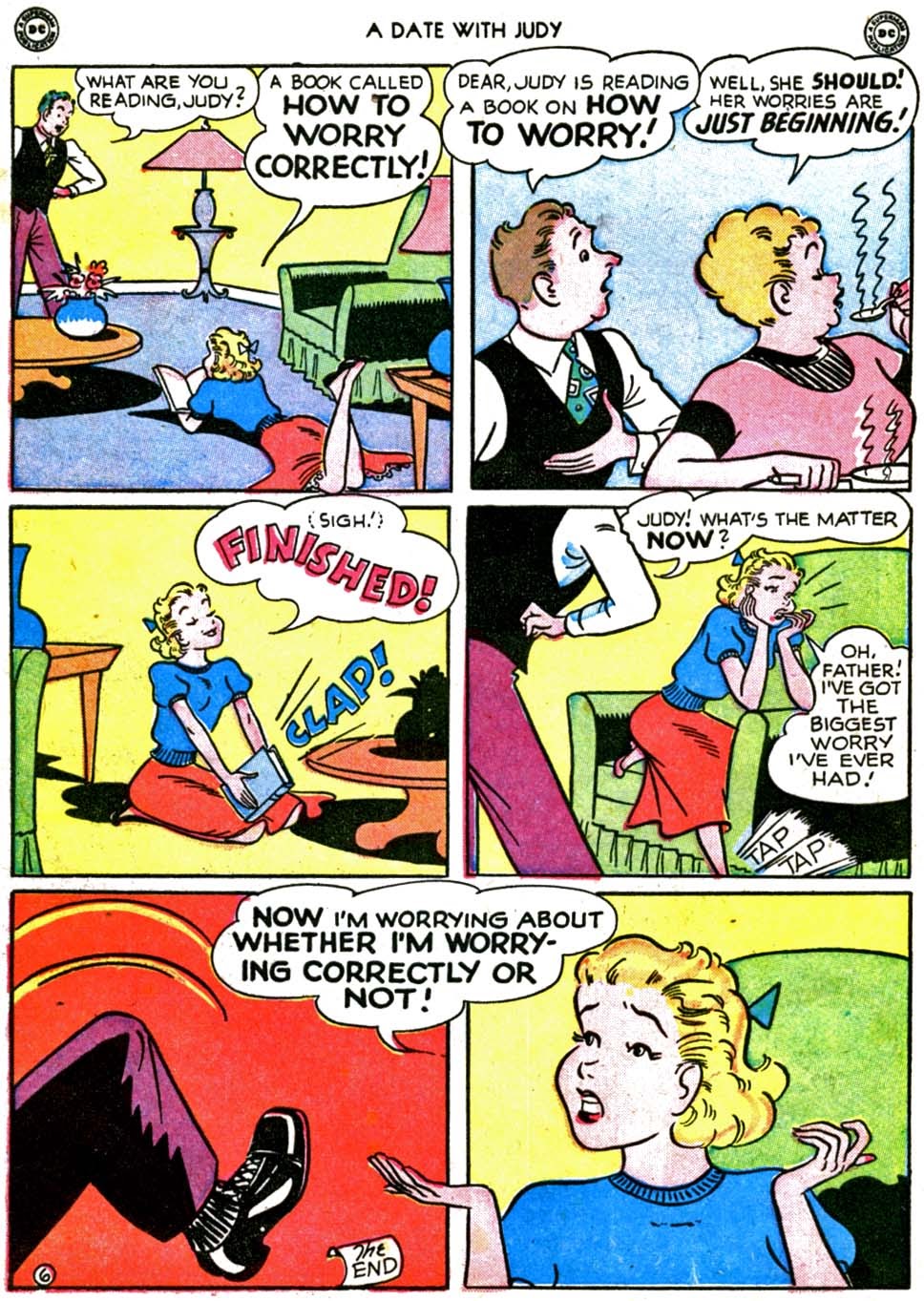 Read online A Date with Judy comic -  Issue #10 - 8