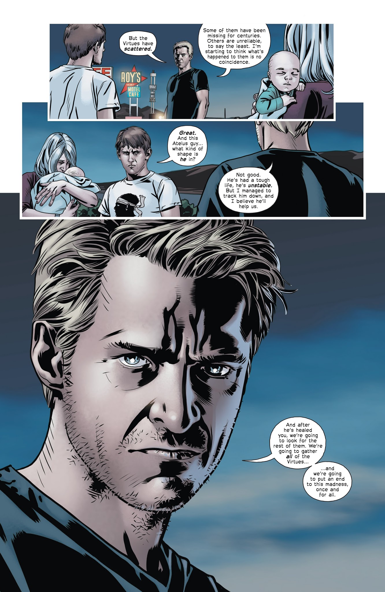 Read online Sacred Creatures comic -  Issue #6 - 57