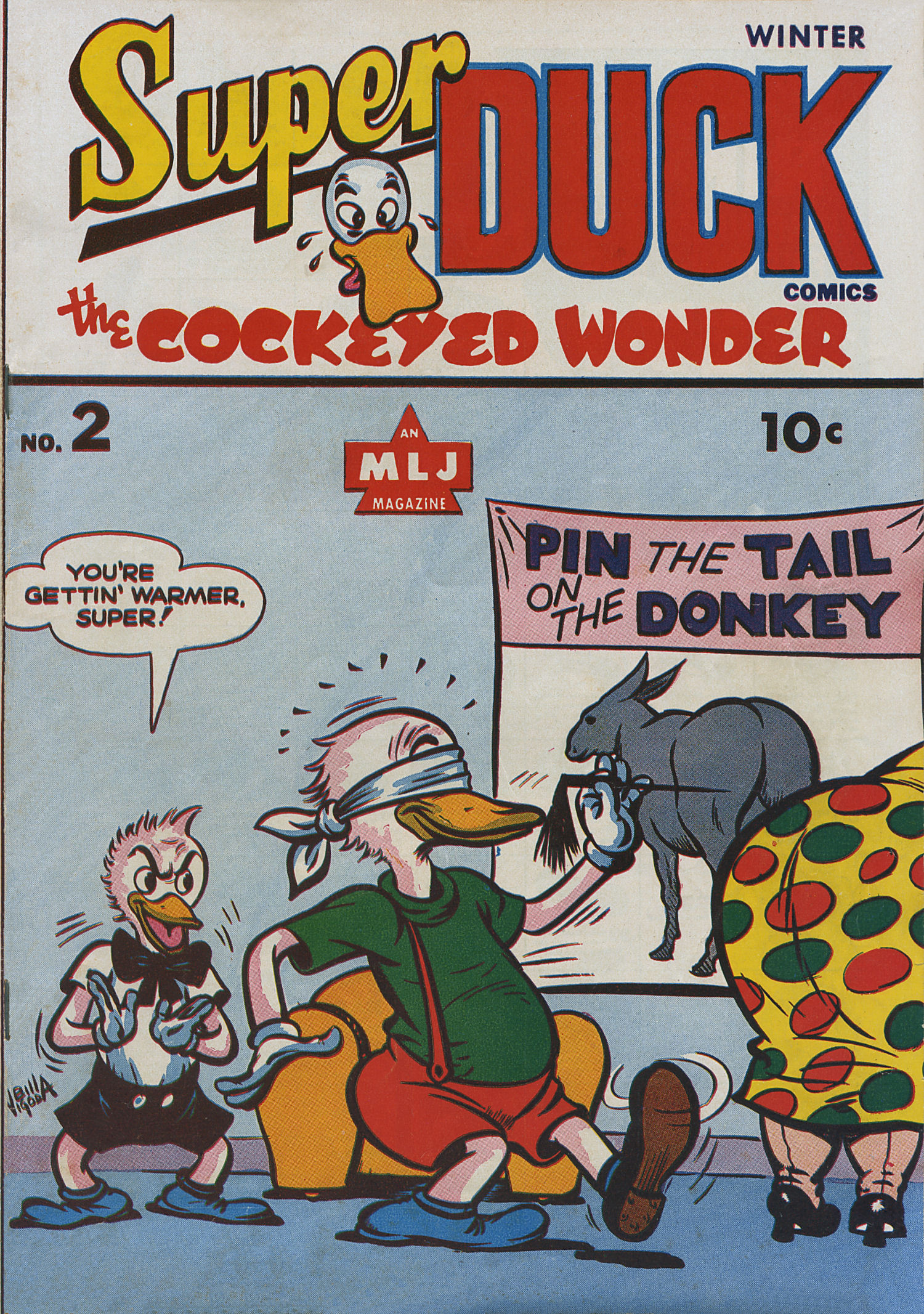 Read online Super Duck Comics comic -  Issue #2 - 1