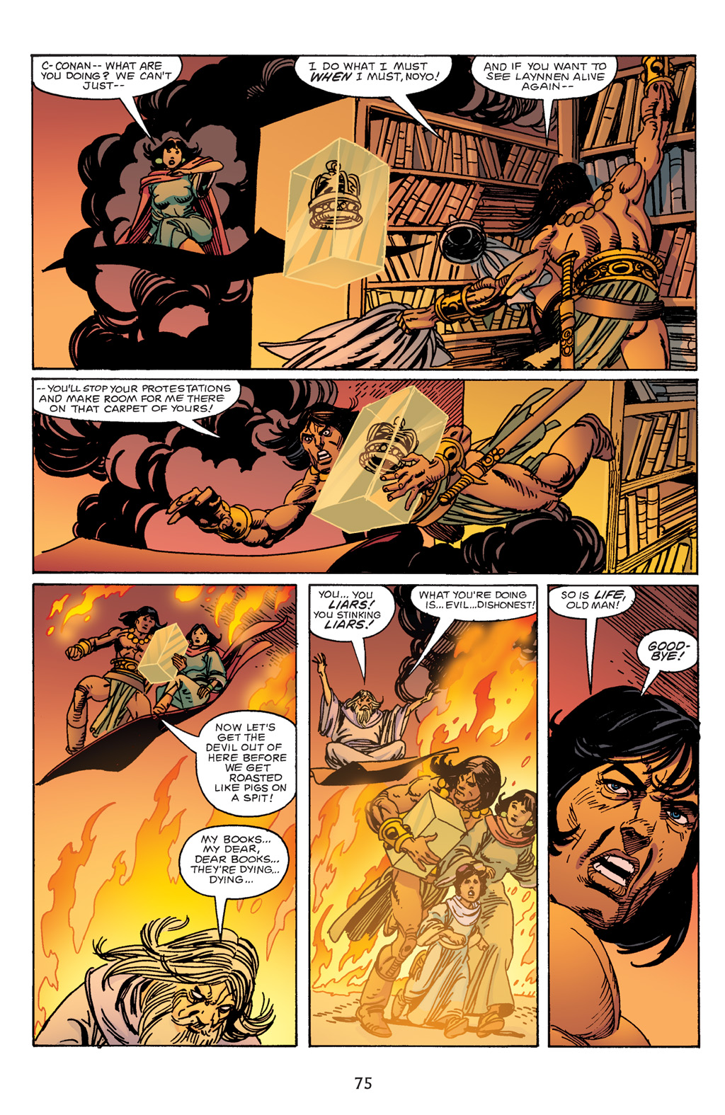 Read online The Chronicles of Conan comic -  Issue # TPB 17 (Part 1) - 75